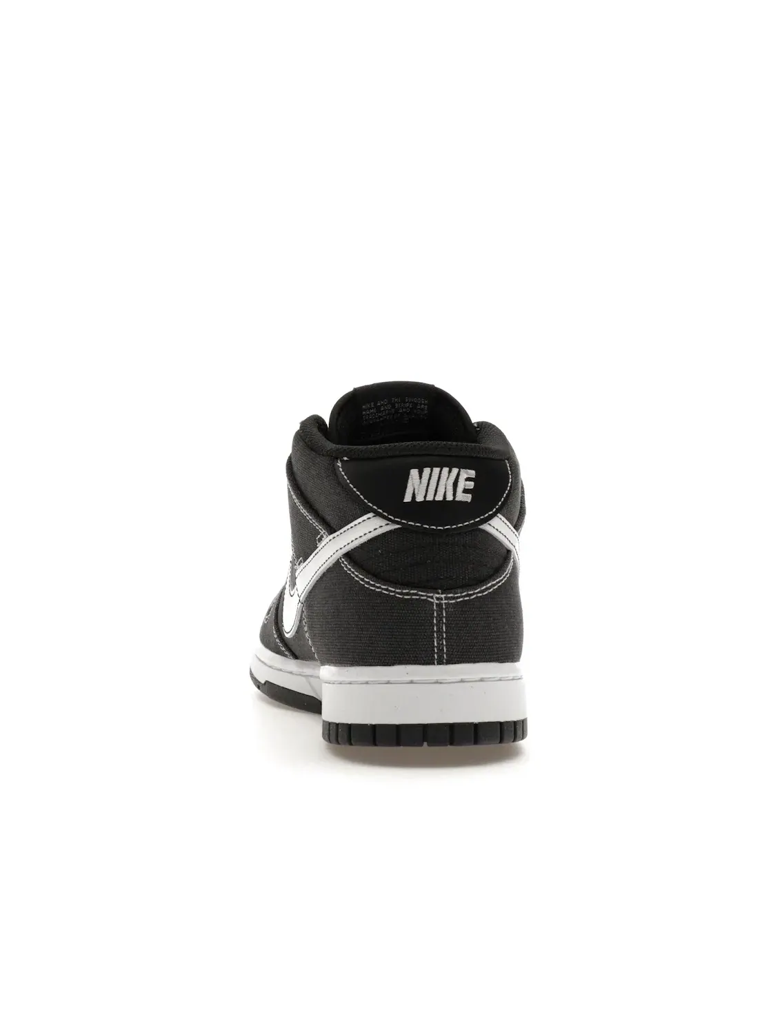 Мужские кроссовки Lifestyle Nike Dunk Mid — изображение 4 из 4, черный белый