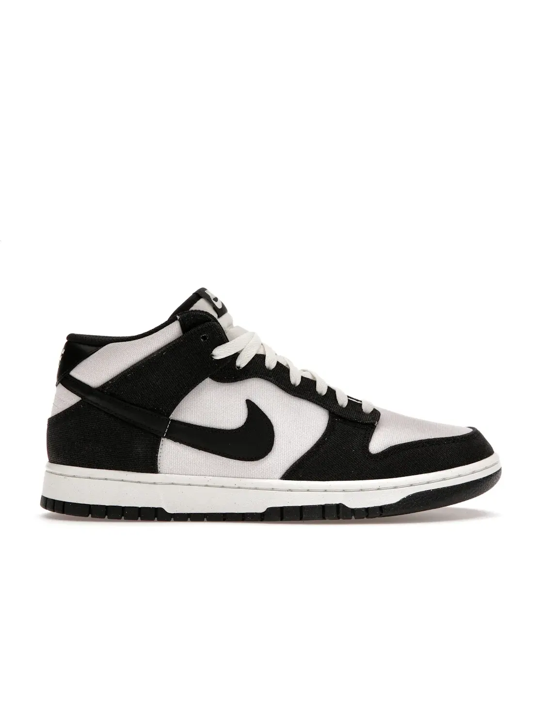 Мужские кроссовки с канвасным верхом Nike Dunk Mid — изображение 1 из 4, черный//черный