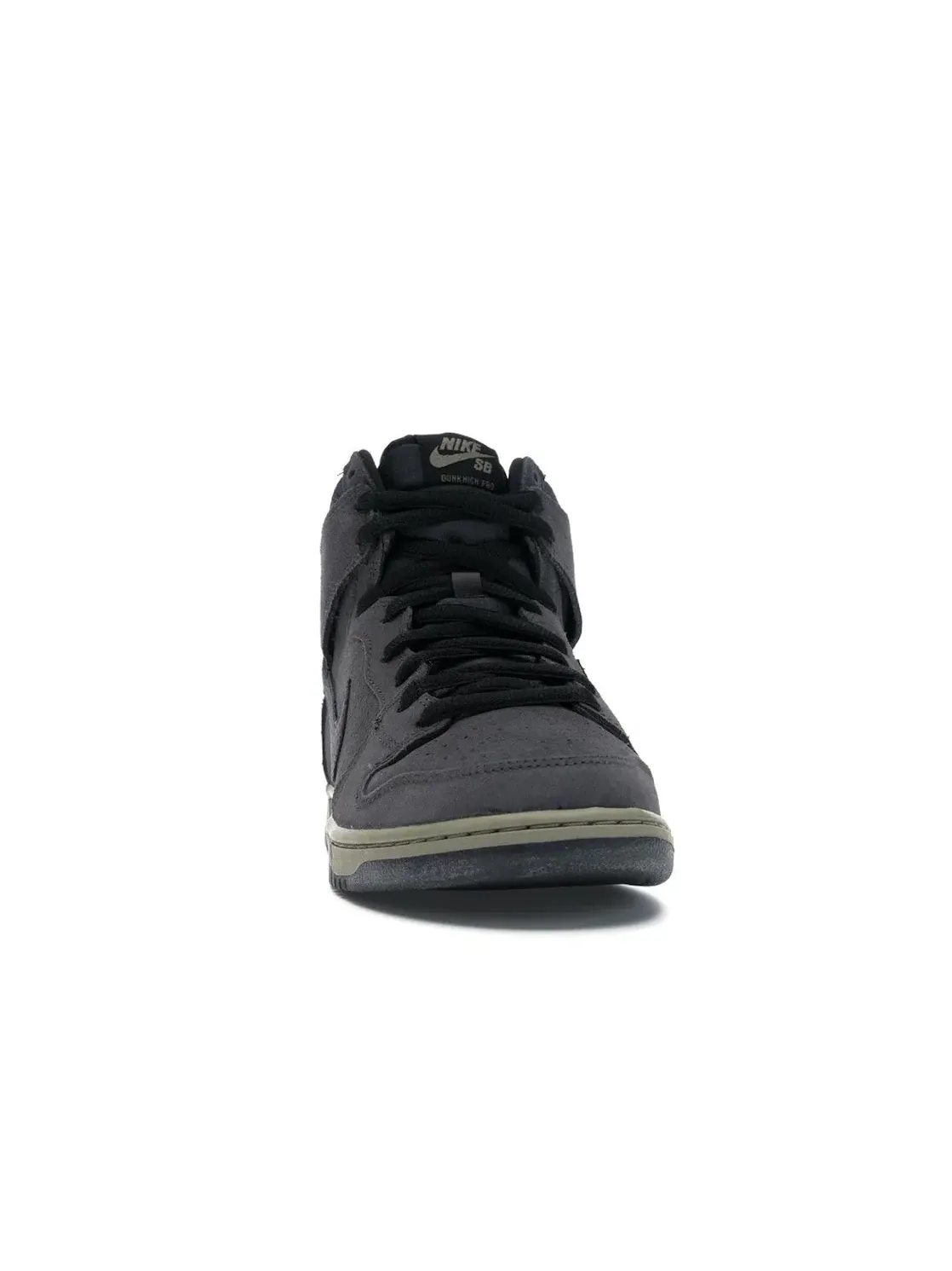 Мужские кроссовки для скейтбординга Nike SB Dunk High Anthracite Matte Olive — изображение 2 из 4, черный-оливковый