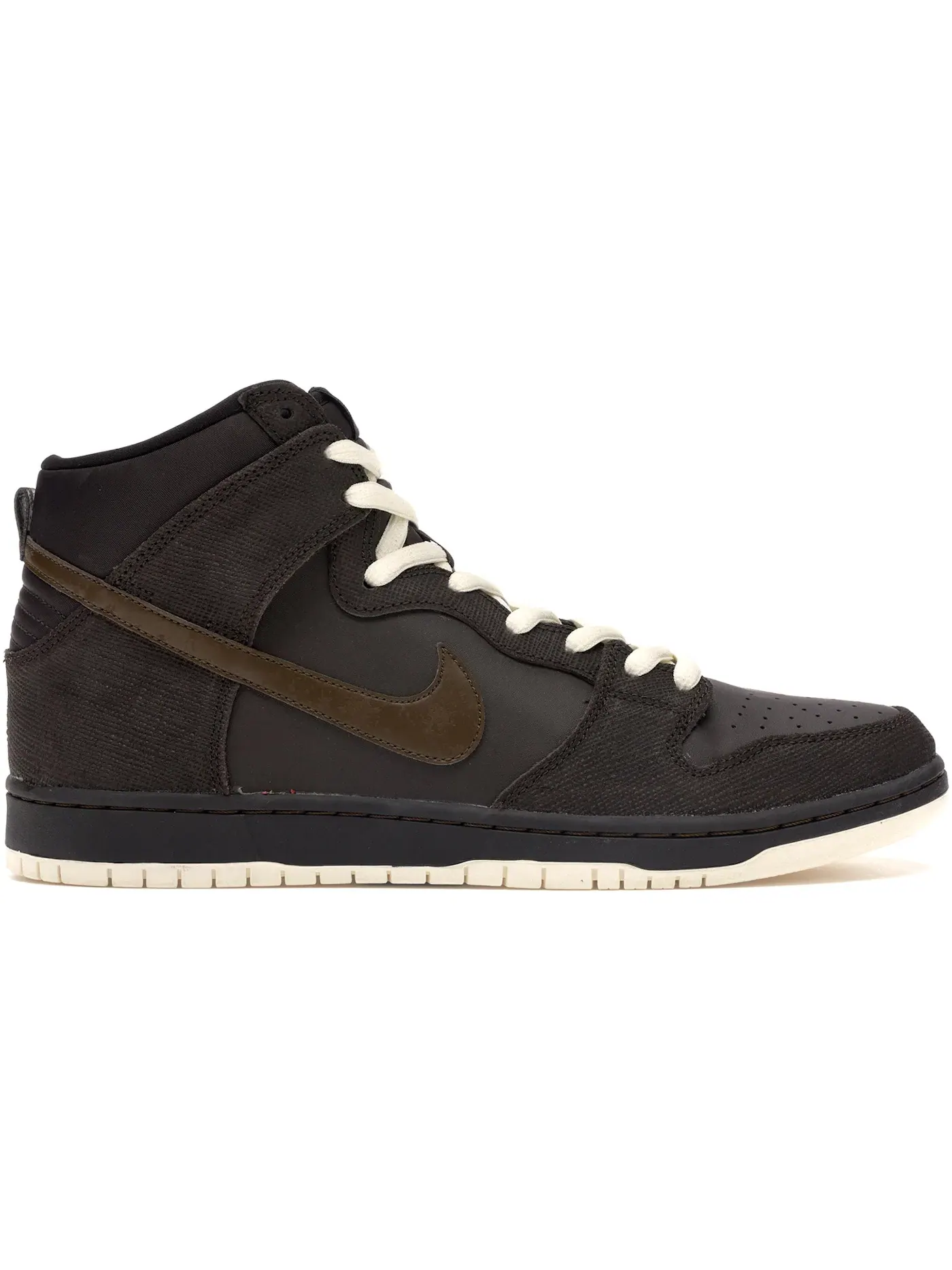 Мужские кроссовки высокий с принтом Nike SB Dunk High Nike — изображение 1 из 1, коричневый/темный хаки
