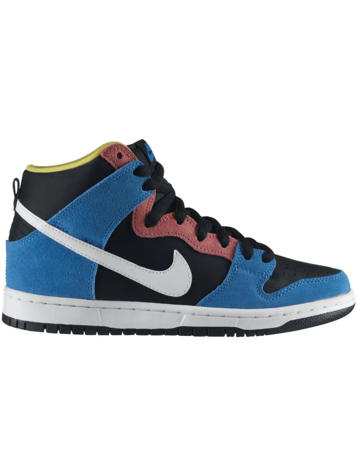 Мужские кроссовки высокие с принтом Nike SB Dunk High Bazooka Joe Nike — изображение 1 из 1, синий/белый-черный