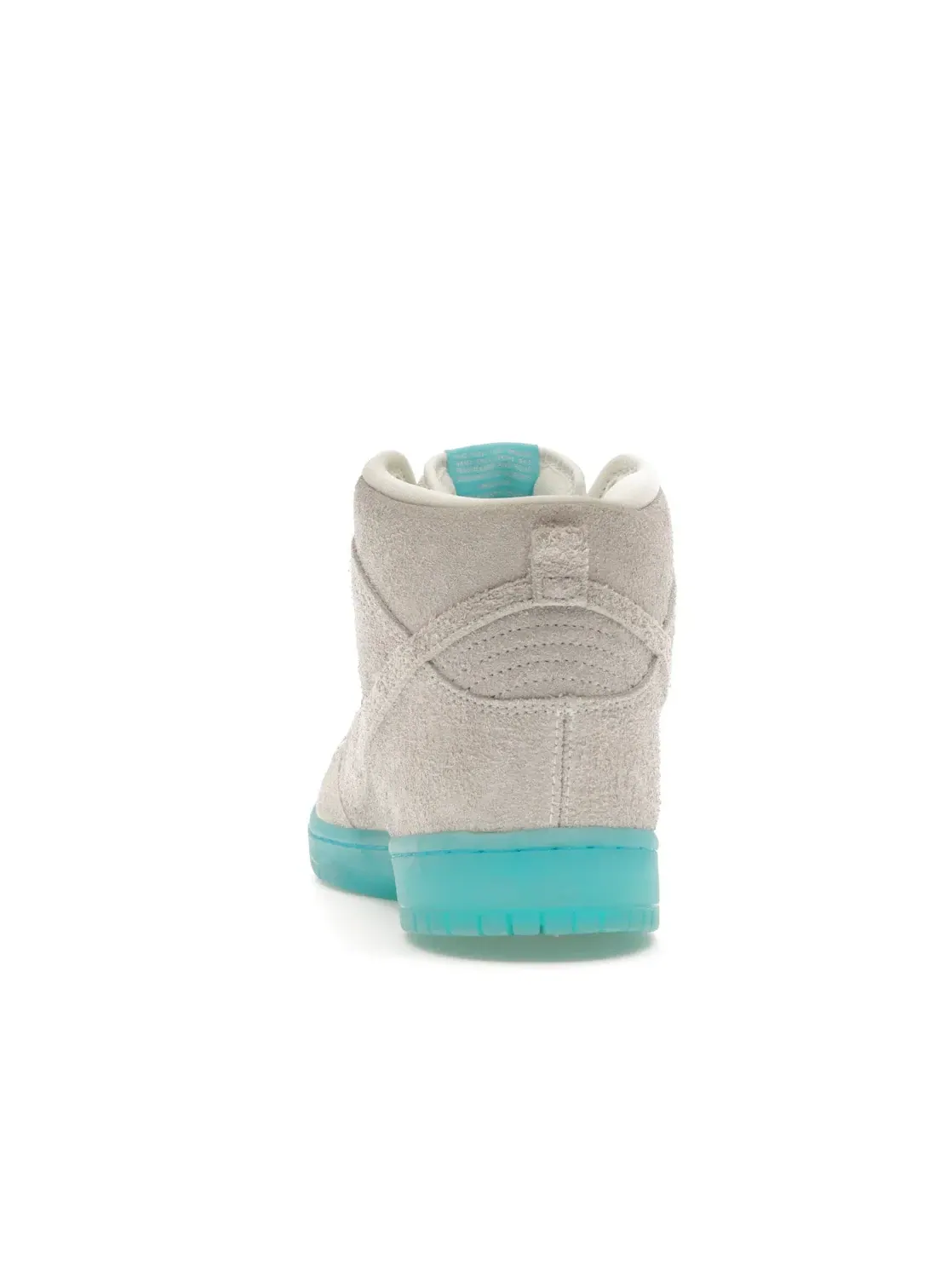 Мужские кроссовки из замши с моделью Nike SB Dunk High Nike — изображение 4 из 4, бежевый/синий