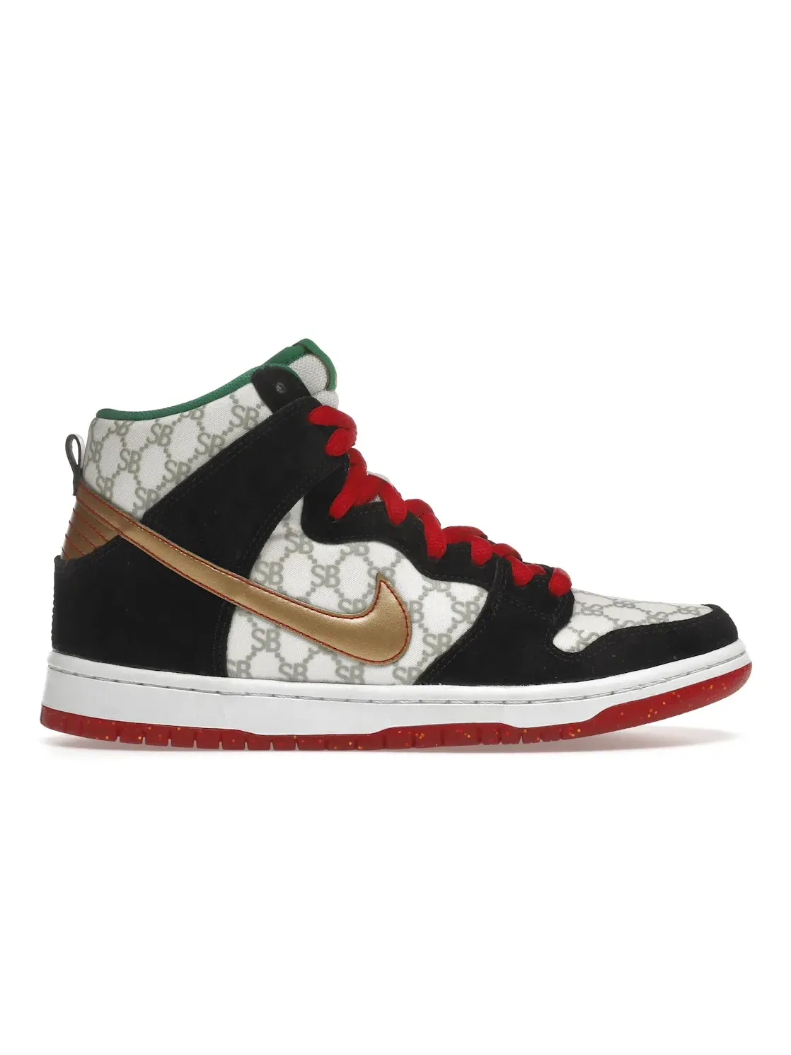 Мужские кроссовки с высоким голенищем Nike SB Dunk High Black Sheep Paid In Full Nike — изображение 1 из 4