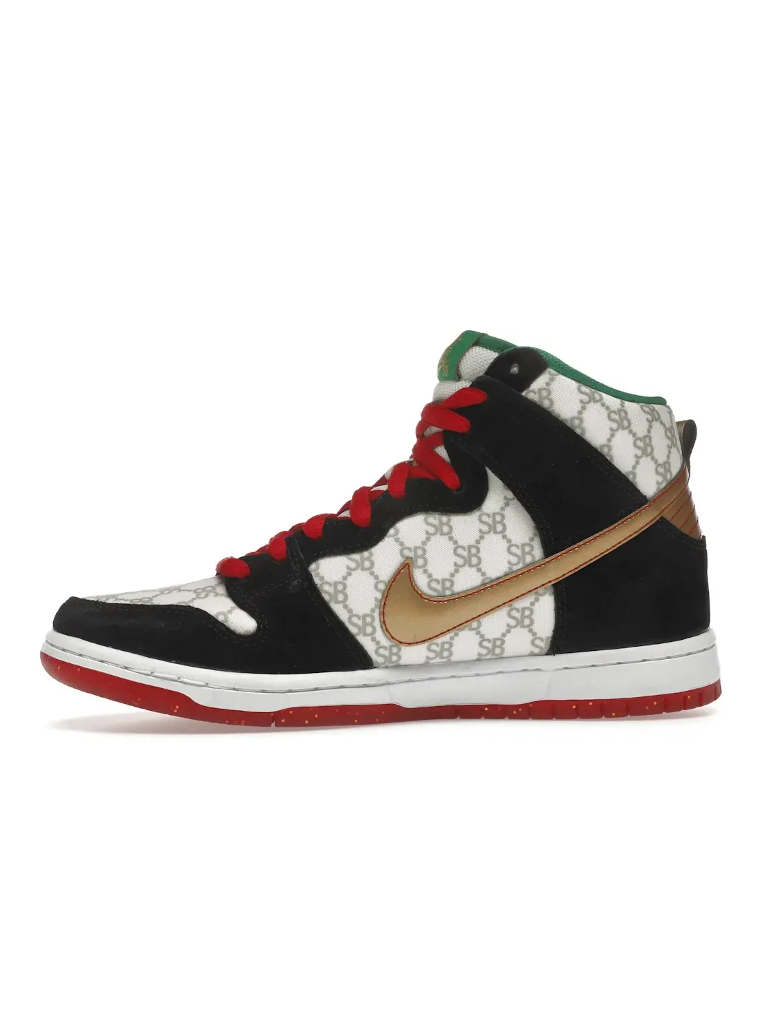 Мужские кроссовки с высоким голенищем Nike SB Dunk High Black Sheep Paid In Full Nike — изображение 3 из 4