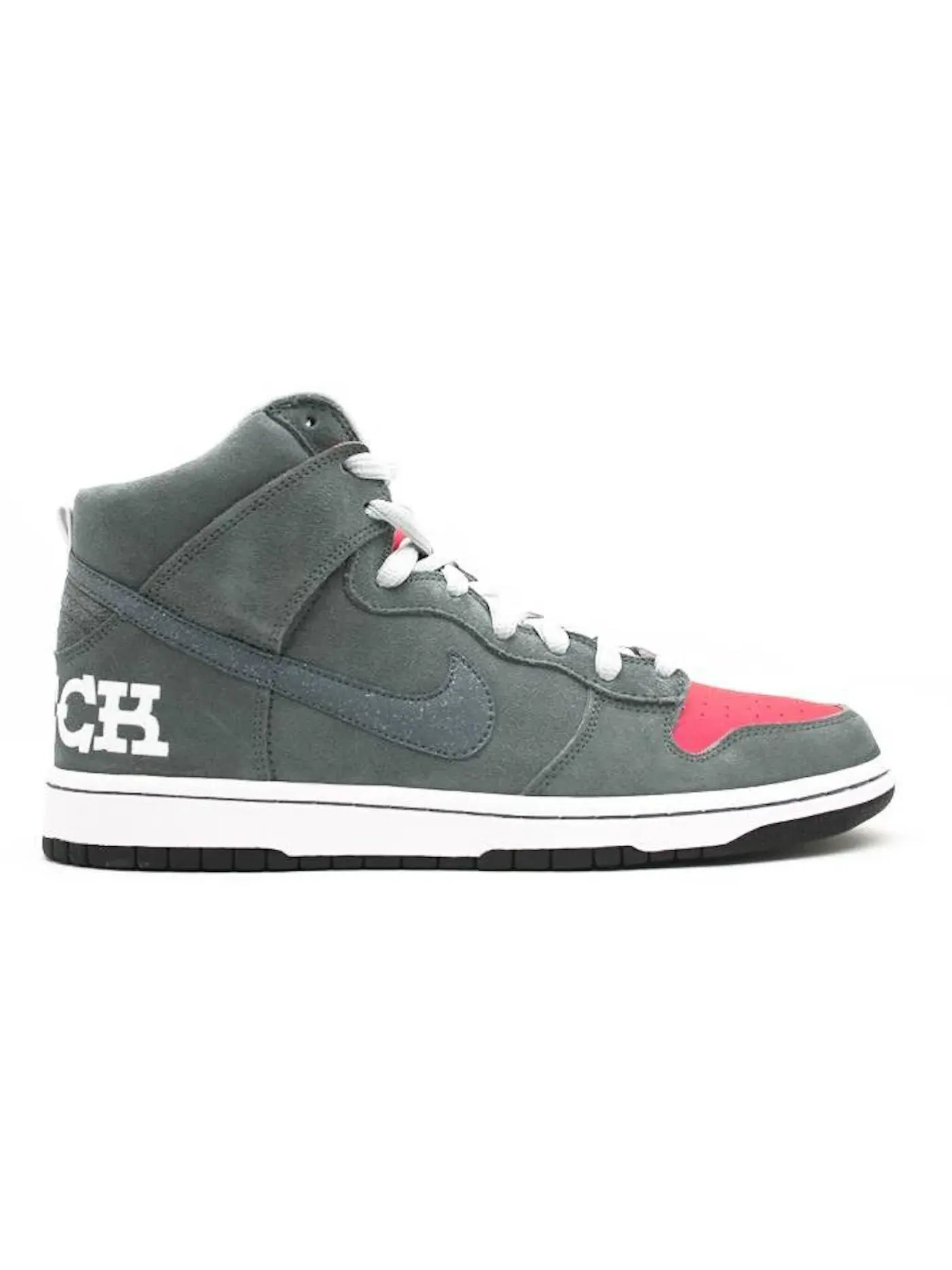Мужские кроссовки высокие Nike SB Dunk High — изображение 1 из 1, серый/серый-розовый