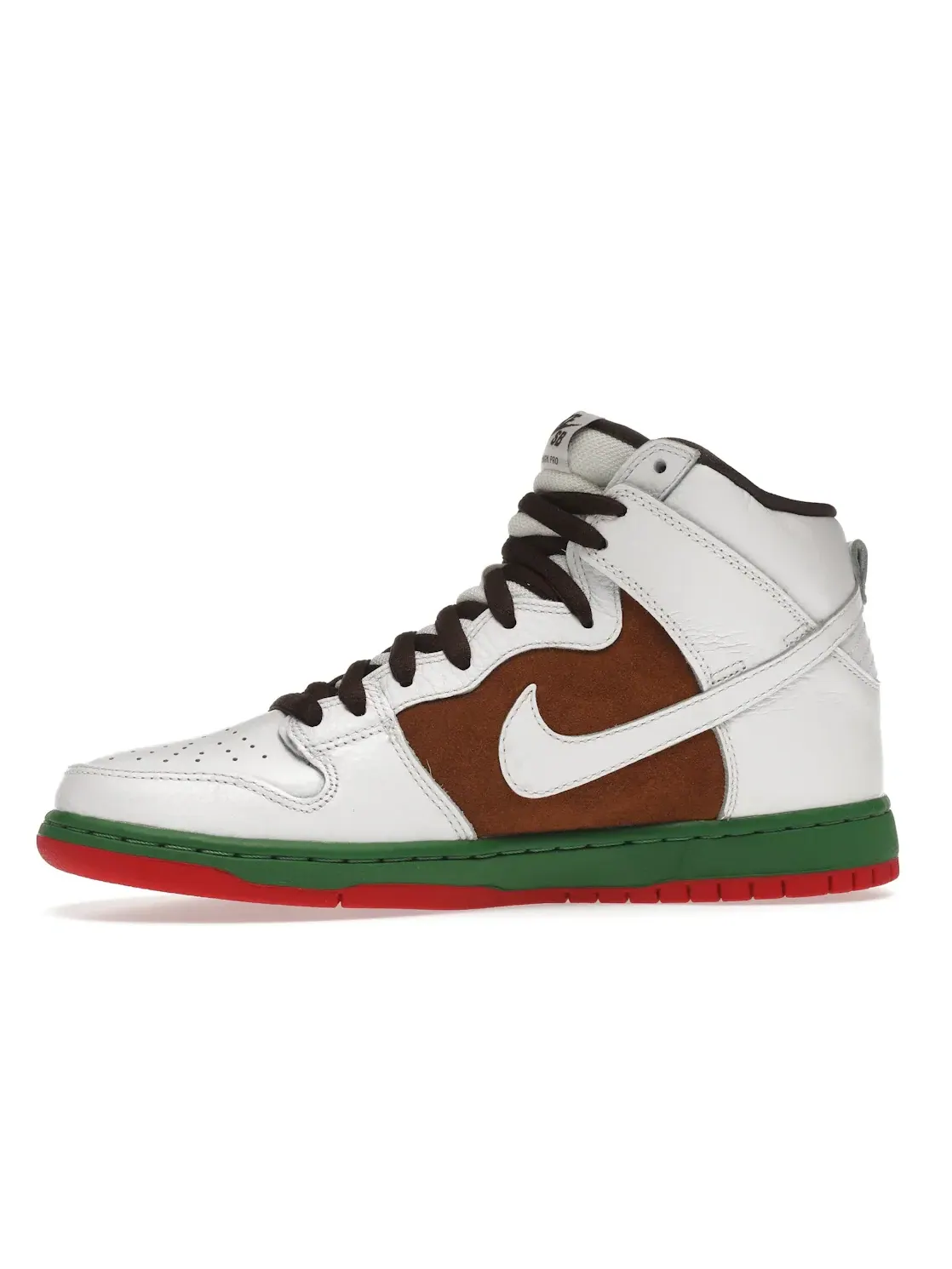 Мужские кроссовки с принтом Nike SB Dunk High Nike — изображение 3 из 4, белый