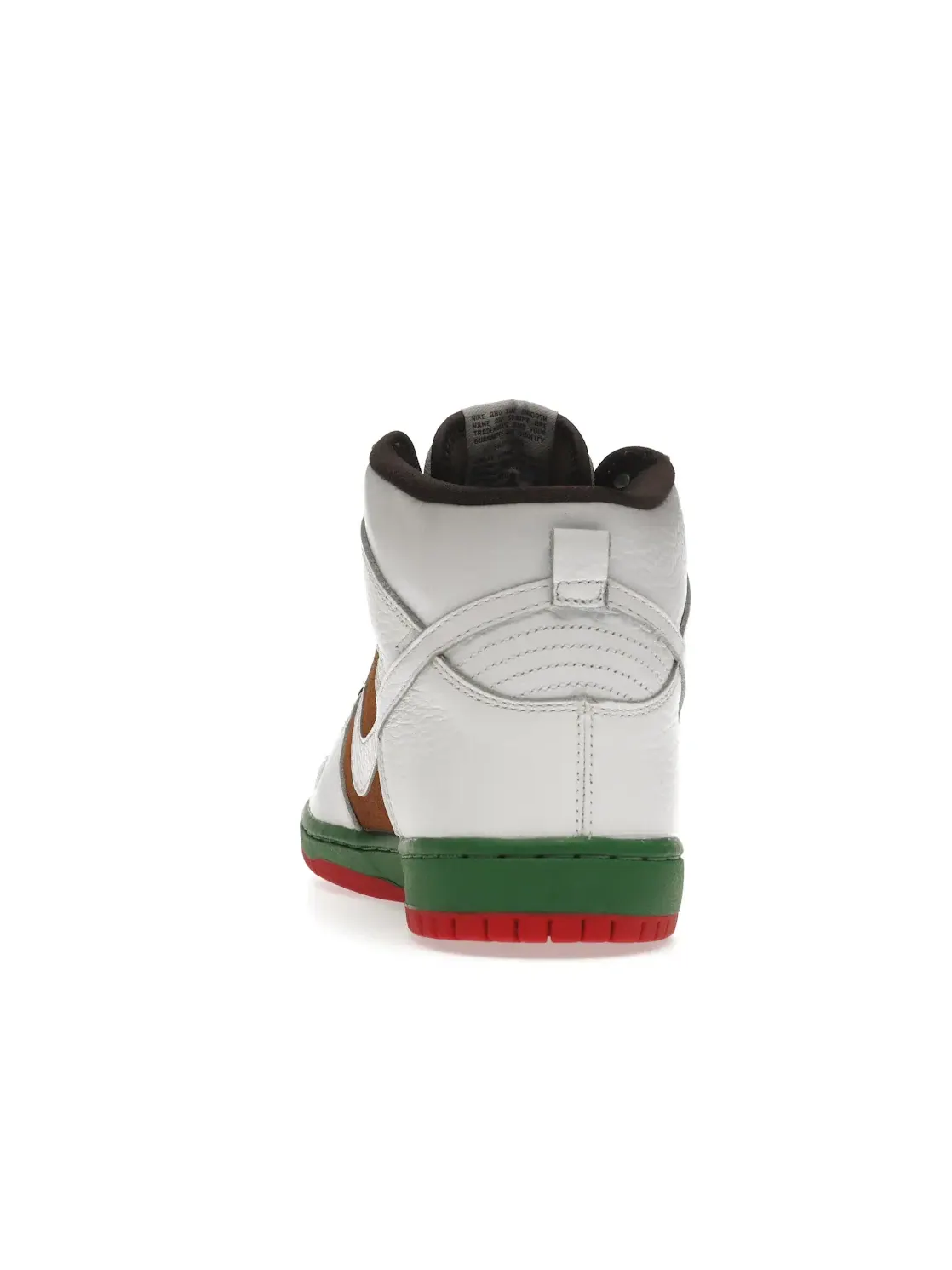 Мужские кроссовки с принтом Nike SB Dunk High Nike — изображение 4 из 4, белый