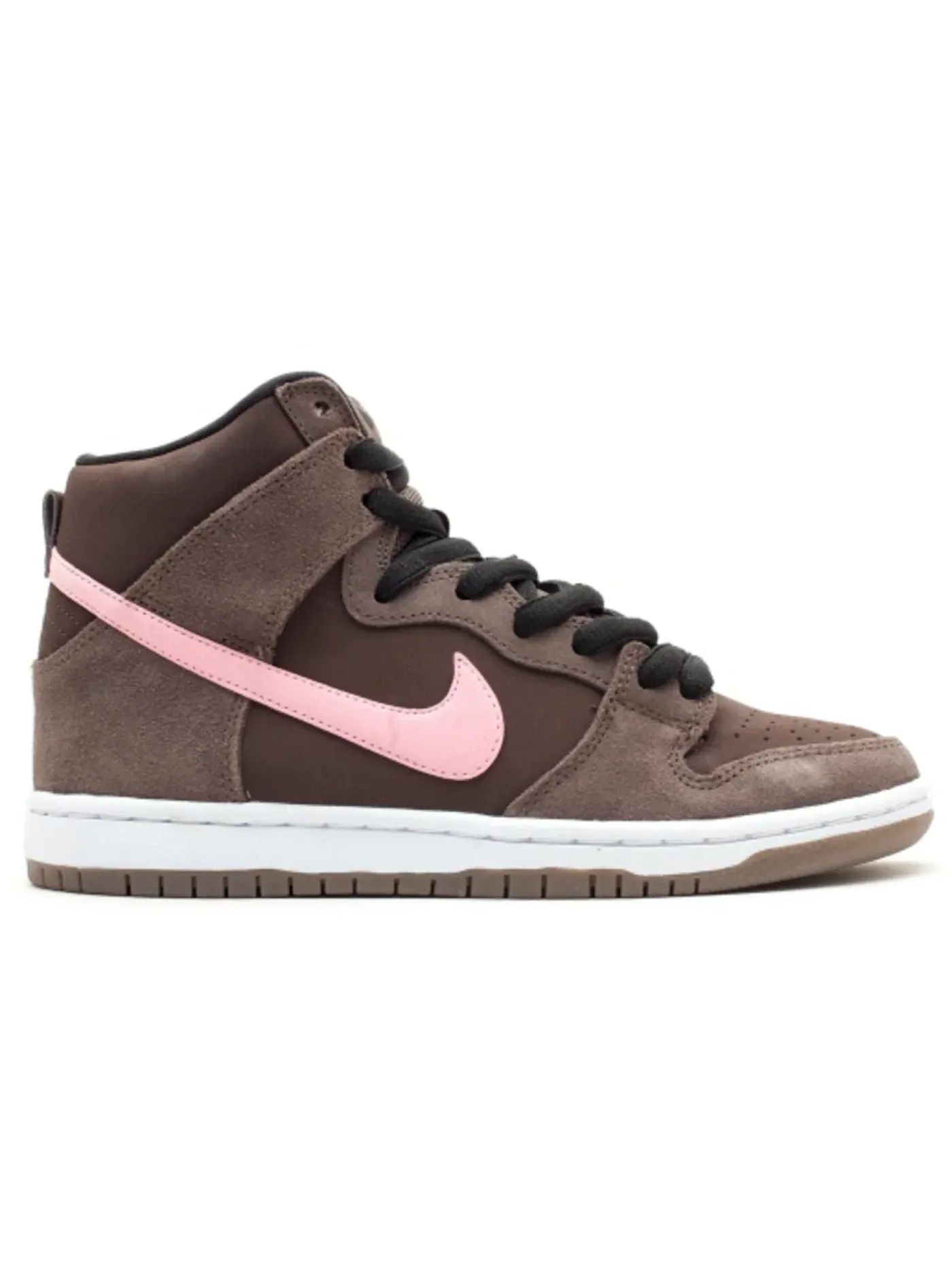 Мужские кроссовки высокие Nike SB Dunk High Nike — изображение 1 из 1, коричневый-розовый