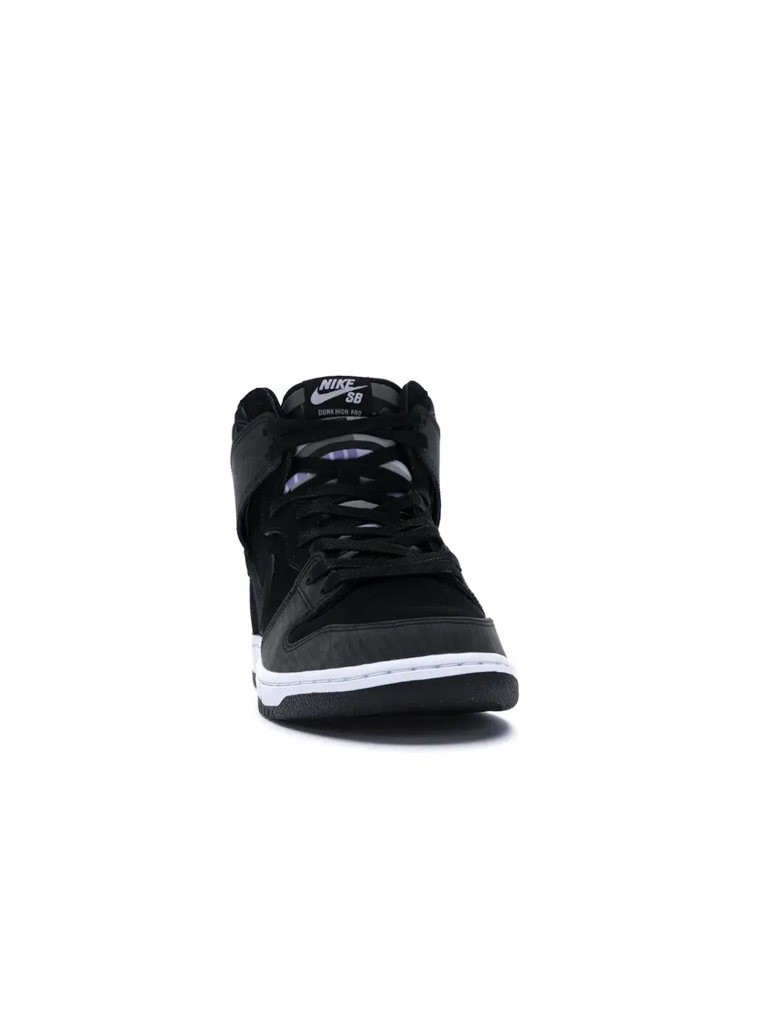 Мужские кроссовки с высоким верхом Nike SB Dunk High — изображение 2 из 4, черный