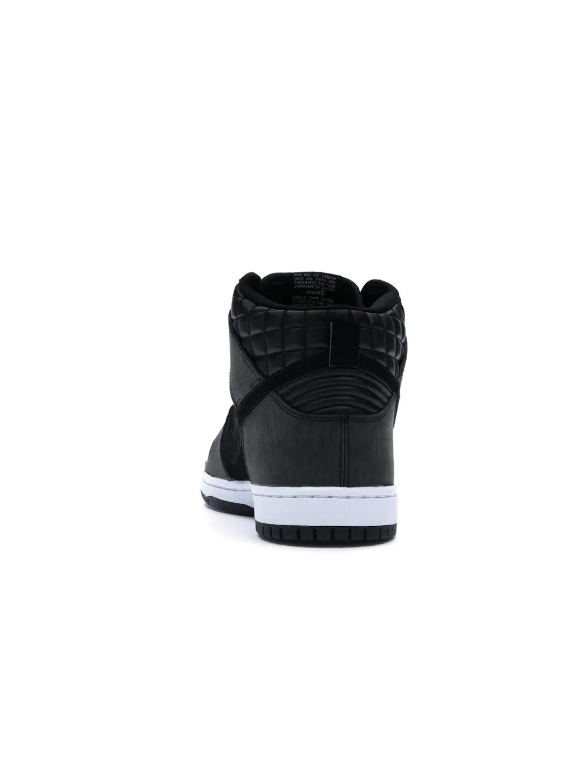 Мужские кроссовки с высоким верхом Nike SB Dunk High — изображение 4 из 4, черный
