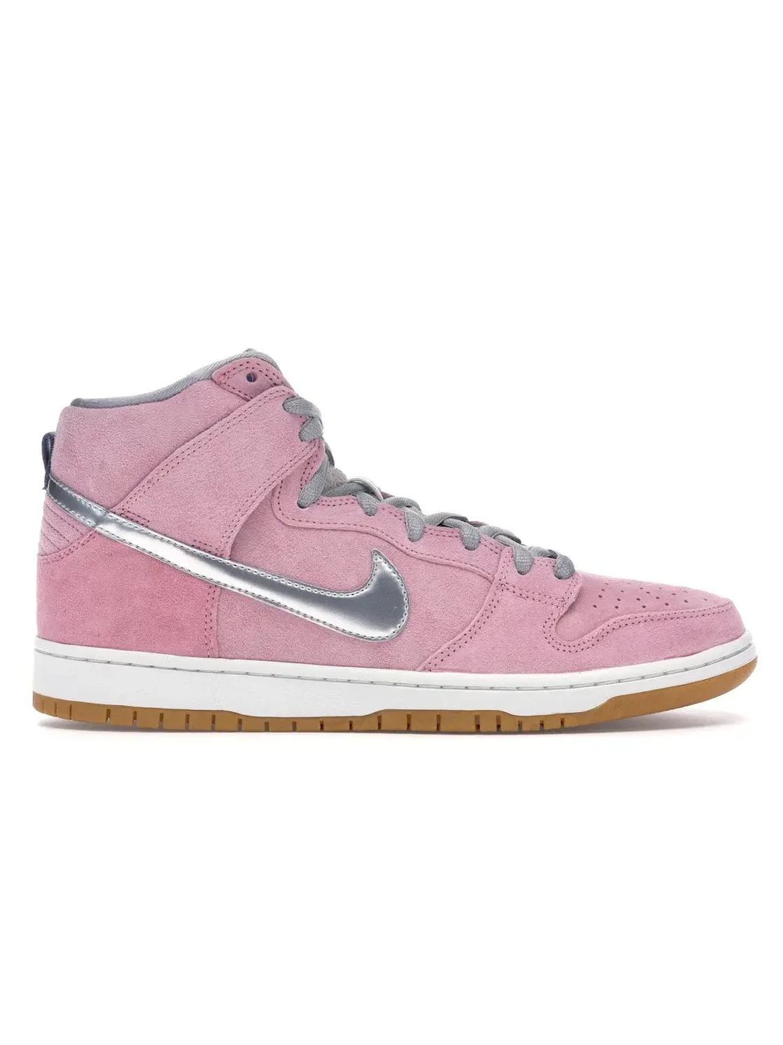 Мужские кроссовки Nike SB Dunk High Concepts When Pigs Fly — изображение 1 из 4, розовый металлик