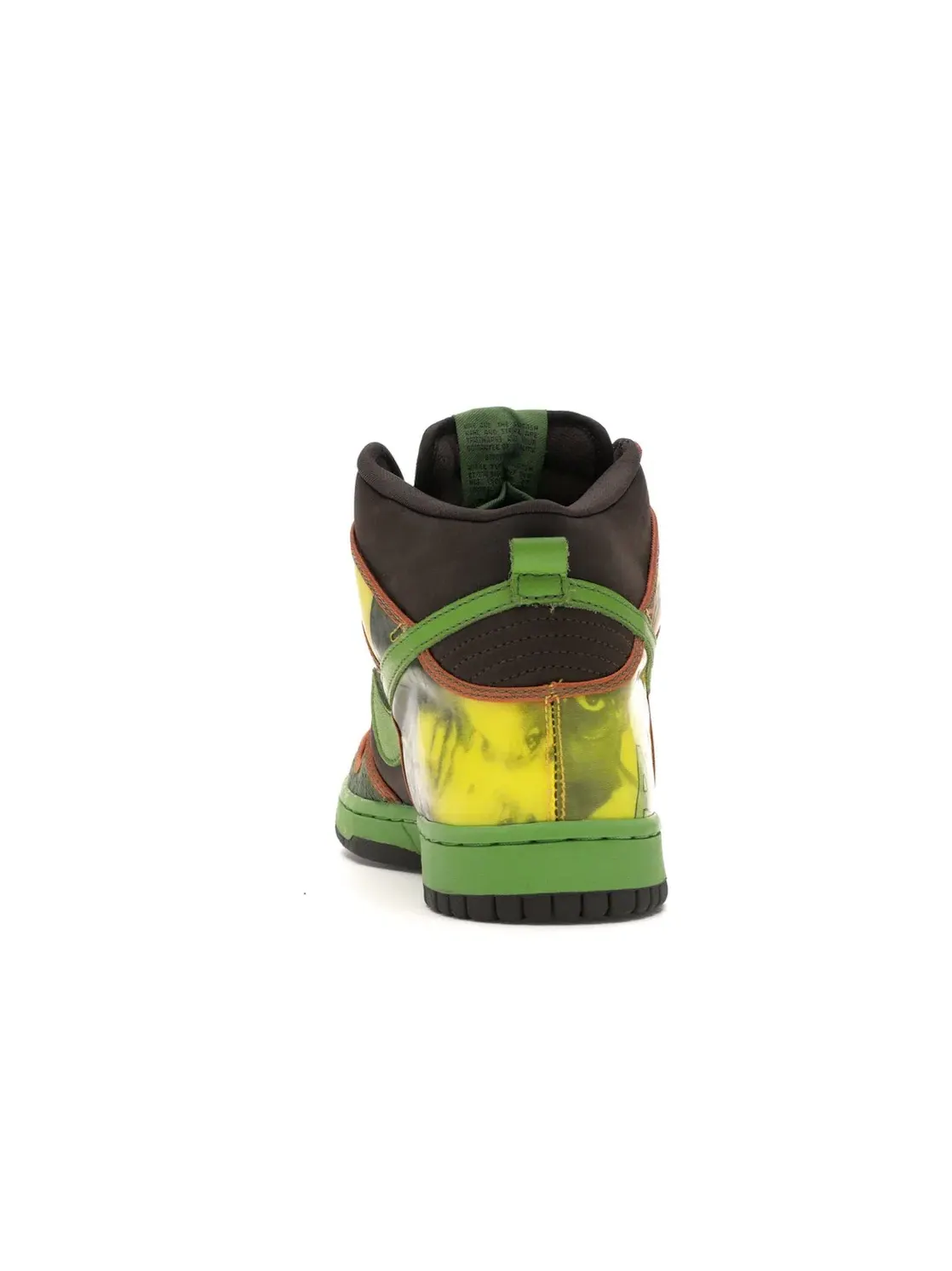 Мужские кроссовки высокий Nike SB Dunk High De La Soul — изображение 4 из 4, коричневый зеленый