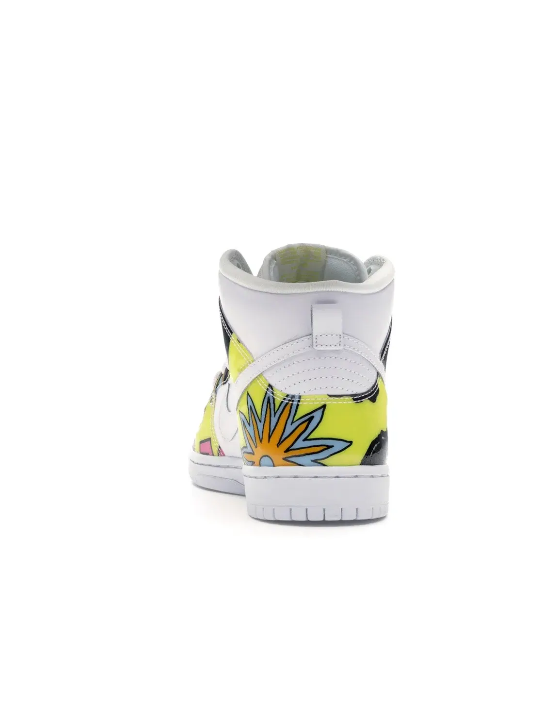 Мужские кроссовки для скейтбординга с принтом Nike SB Dunk High De La Soul 2015 Nike — изображение 4 из 4, белый