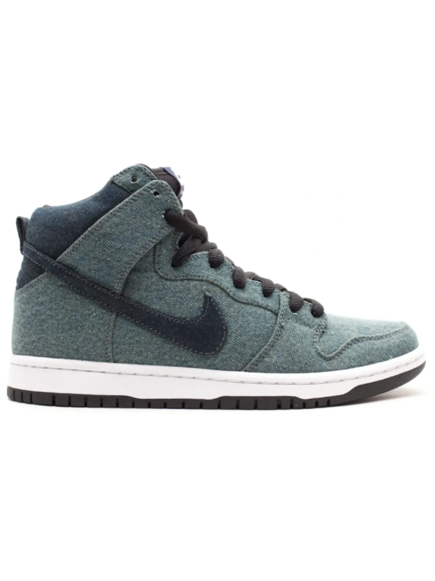 Мужские кроссовки высокие джинсовые Nike SB Dunk High — изображение 1 из 1, темно-синий