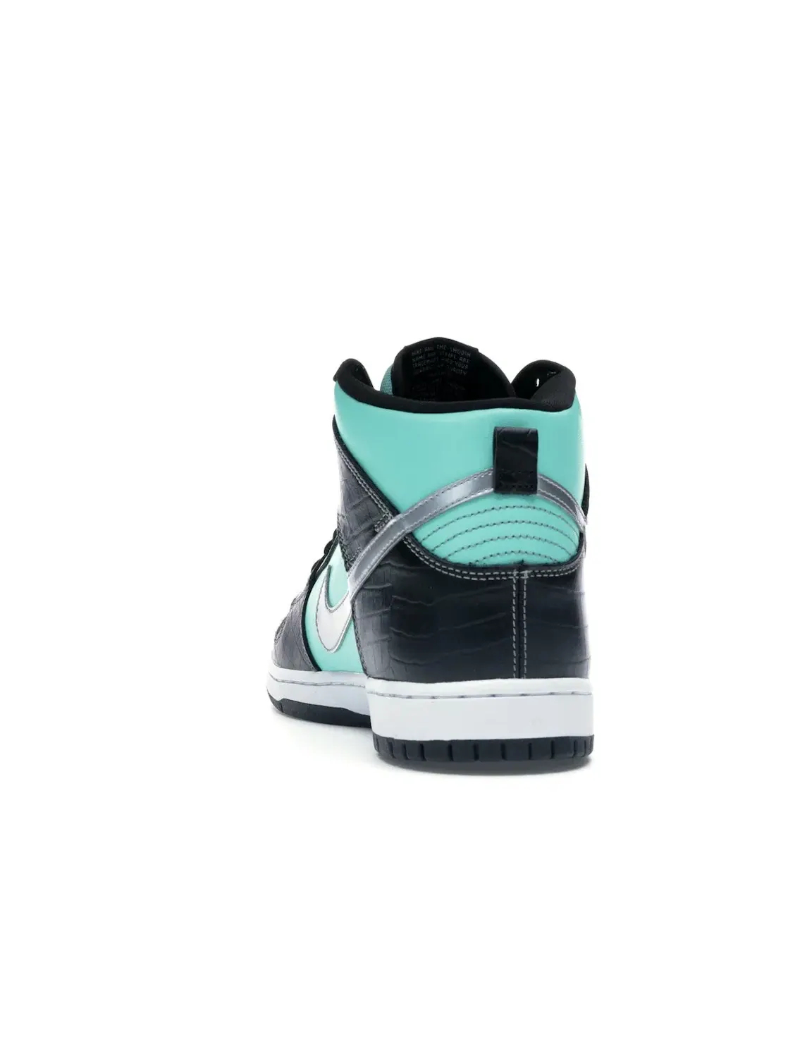 Мужские кроссовки высокие с принтом Nike SB Dunk High Nike — изображение 4 из 4, голубой/-черный