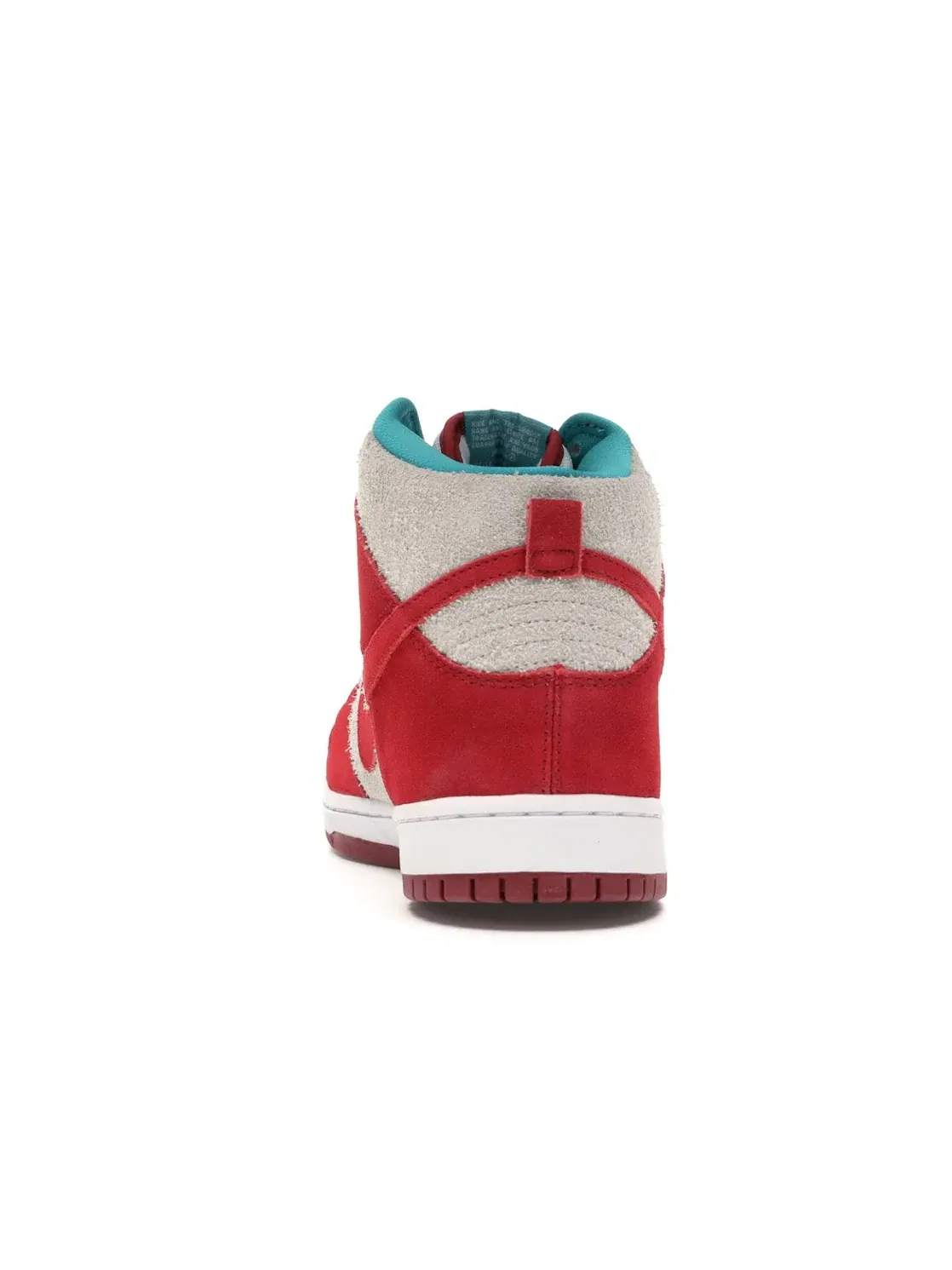 Мужские кроссовки высокие с принтом Nike SB Dunk High Nike — изображение 4 из 4, красный красный белый