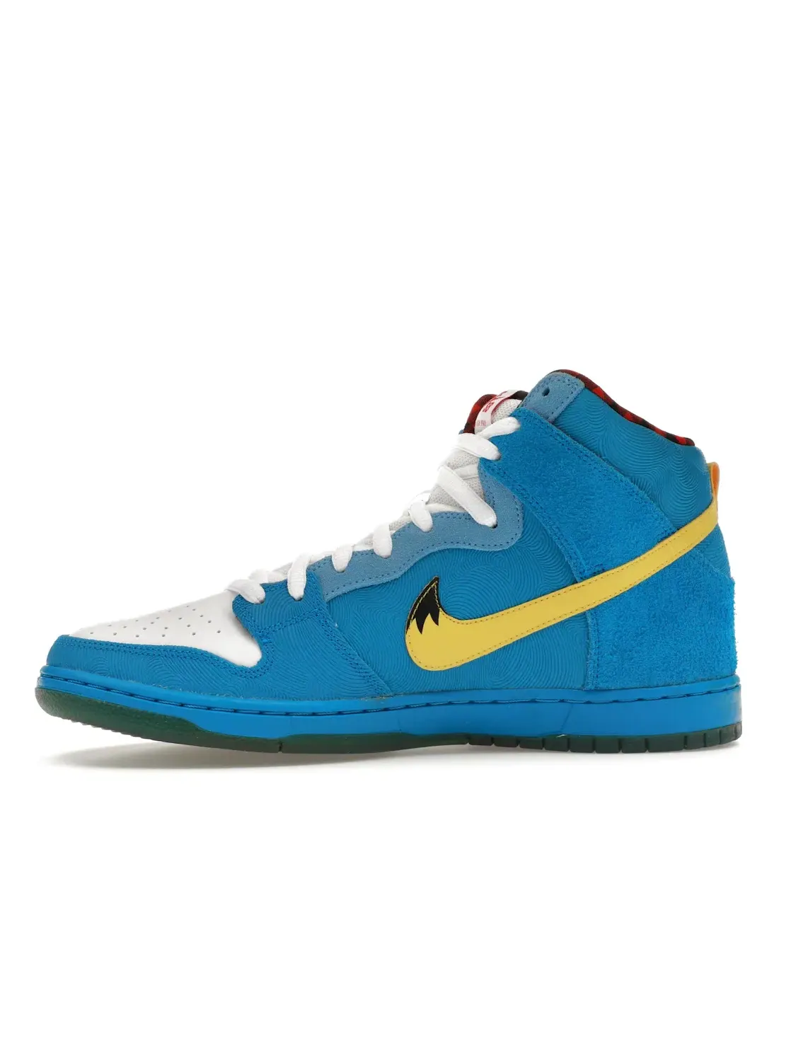Мужские кроссовки с высоким верхом Nike SB Dunk High Nike — изображение 3 из 4, синий/желтый-белый-синий