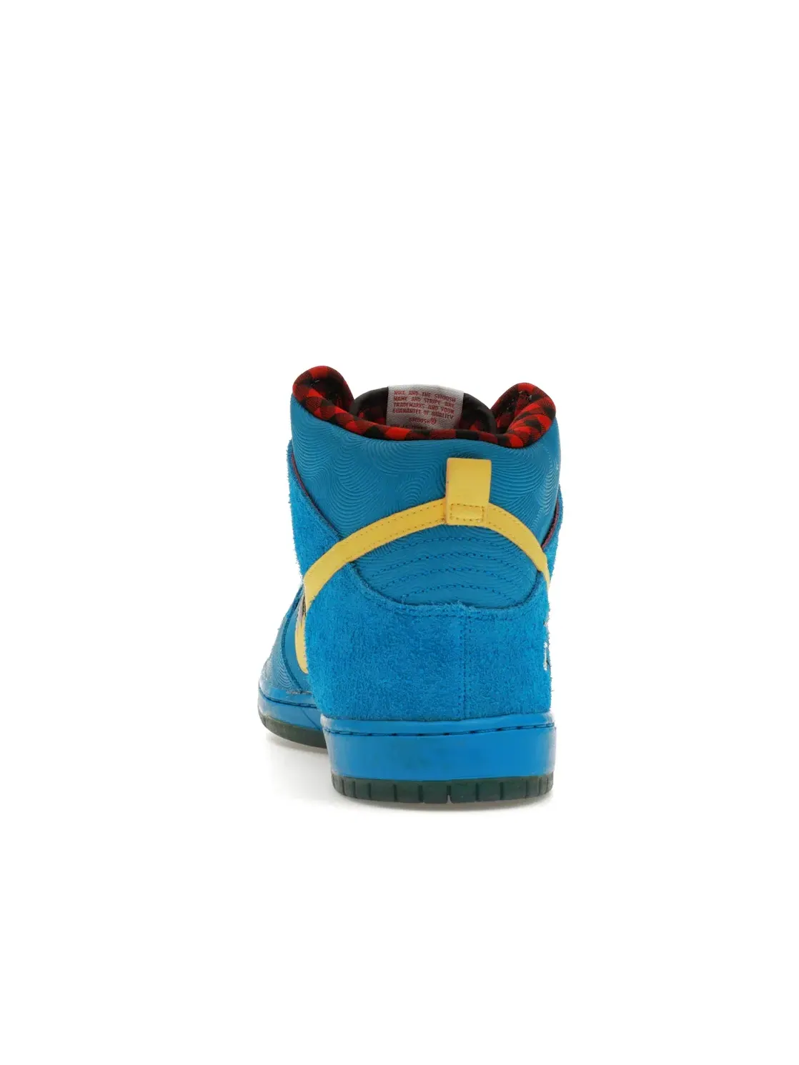 Мужские кроссовки с высоким верхом Nike SB Dunk High Nike — изображение 4 из 4, синий/желтый-белый-синий