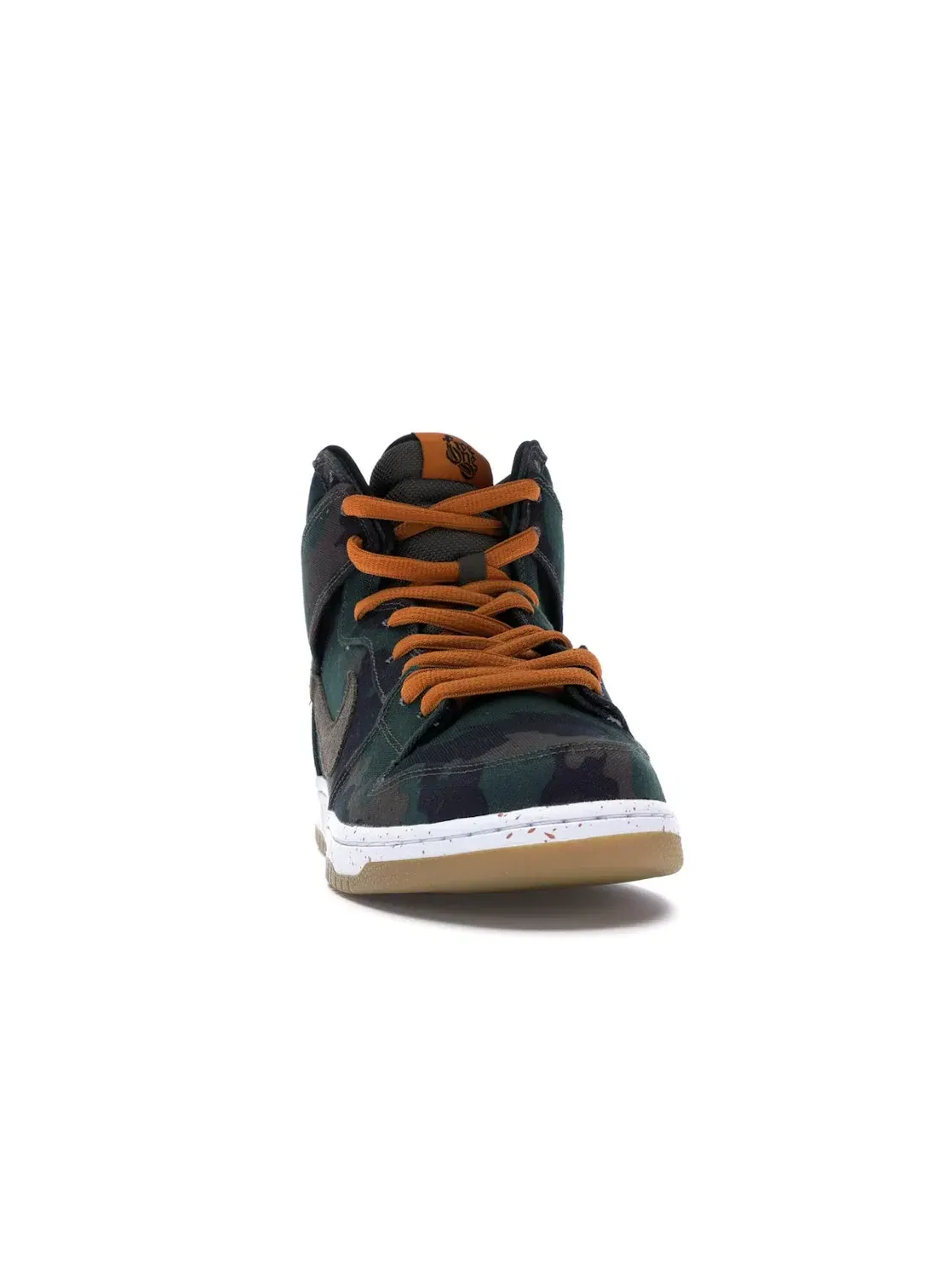 Мужские кроссовки с камуфляжным принтом Nike SB Dunk High Nike — изображение 2 из 4, черный/оливковый хаки
