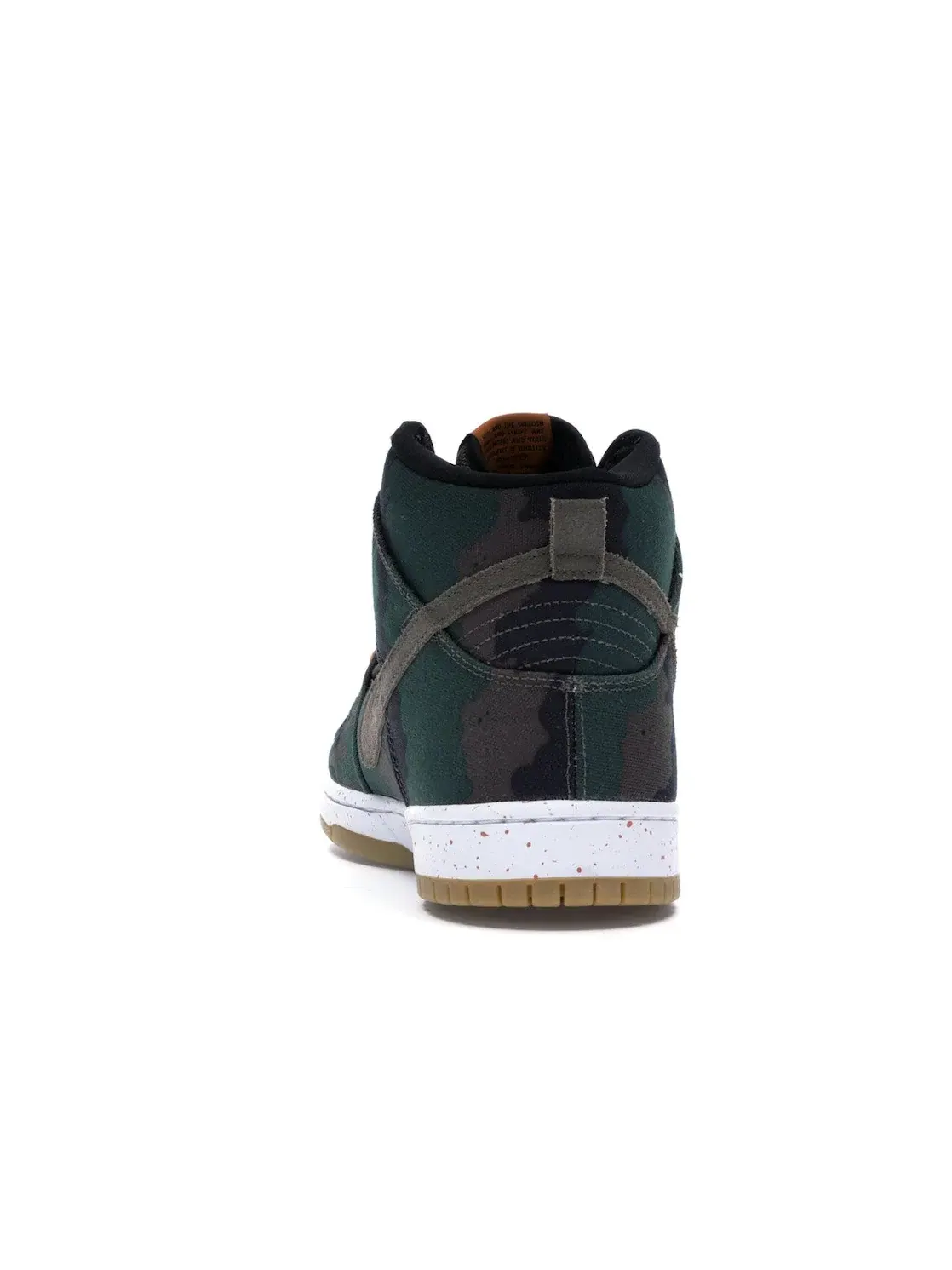 Мужские кроссовки с камуфляжным принтом Nike SB Dunk High Nike — изображение 4 из 4, черный/оливковый хаки