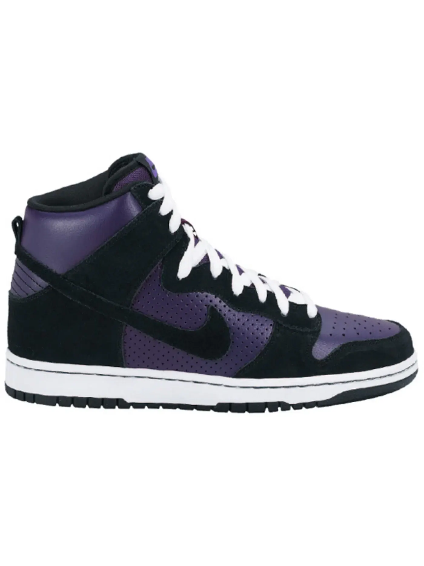 Мужские кроссовки высокие Nike SB Dunk High — изображение 1 из 1, фиолетовый/черный