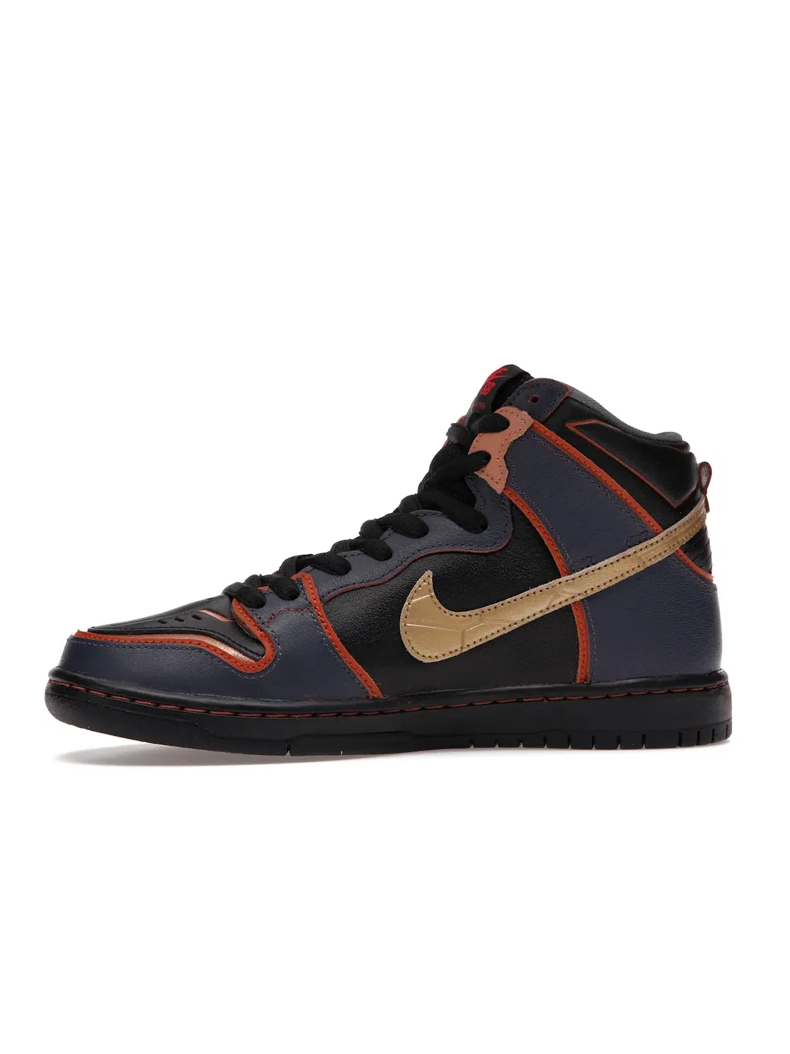 Мужские кроссовки высокие с принтом Nike SB Dunk High Gundam — изображение 3 из 4