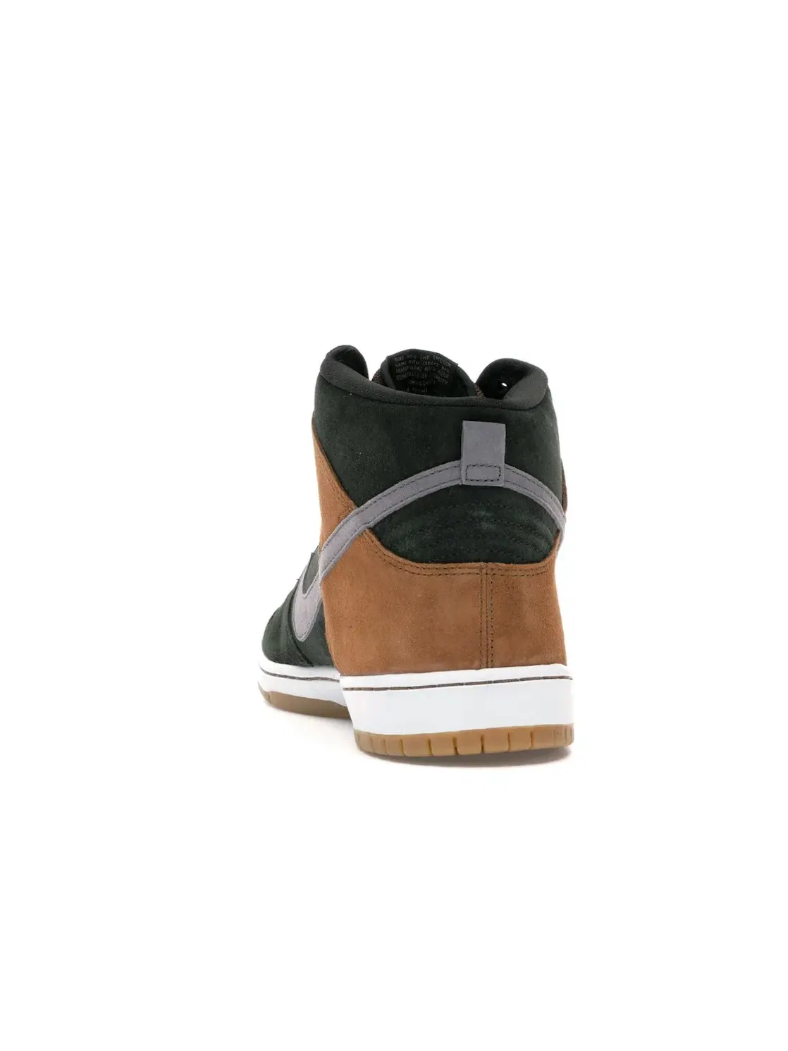 Мужские кроссовки для скейтбординга с высоким верхом Nike SB Dunk High — изображение 4 из 4, коричневый-серый-серый