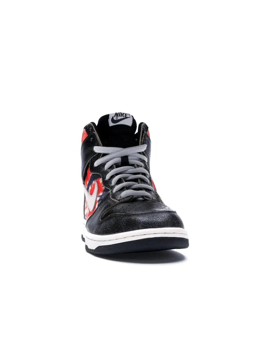 Мужские кроссовки Nike SB Dunk High — изображение 2 из 4, белый/серый-черный