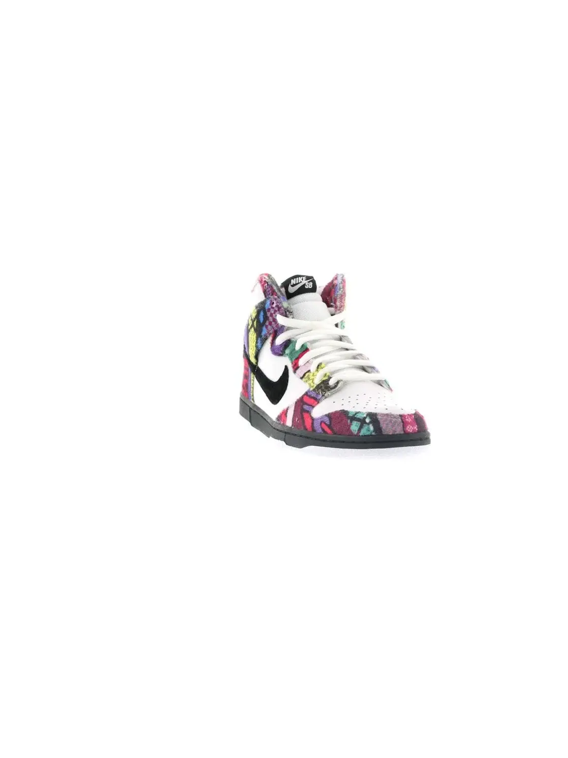 Мужские кроссовки высокие Nike SB Dunk High Huxtable Nike — изображение 2 из 4, белый/черный
