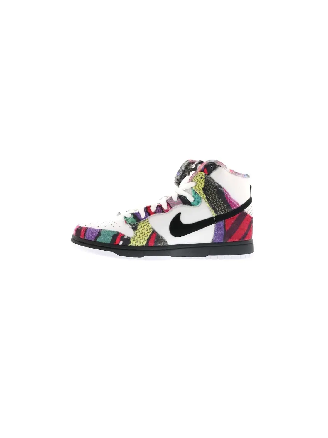 Мужские кроссовки высокие Nike SB Dunk High Huxtable Nike — изображение 3 из 4, белый/черный