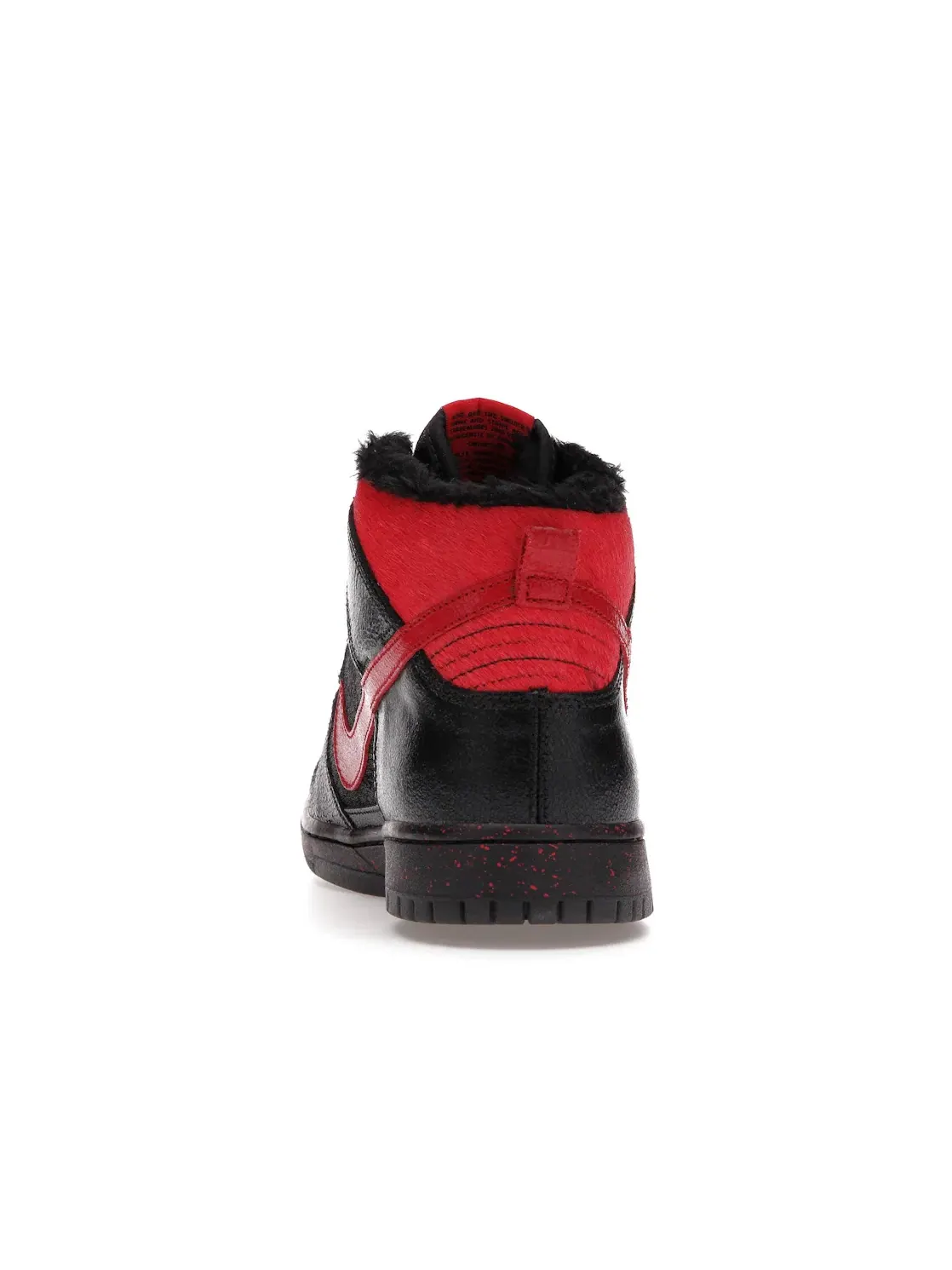 Мужские кроссовки с высоким верхом Nike SB Dunk High Krampus Nike — изображение 4 из 4, черный/красный