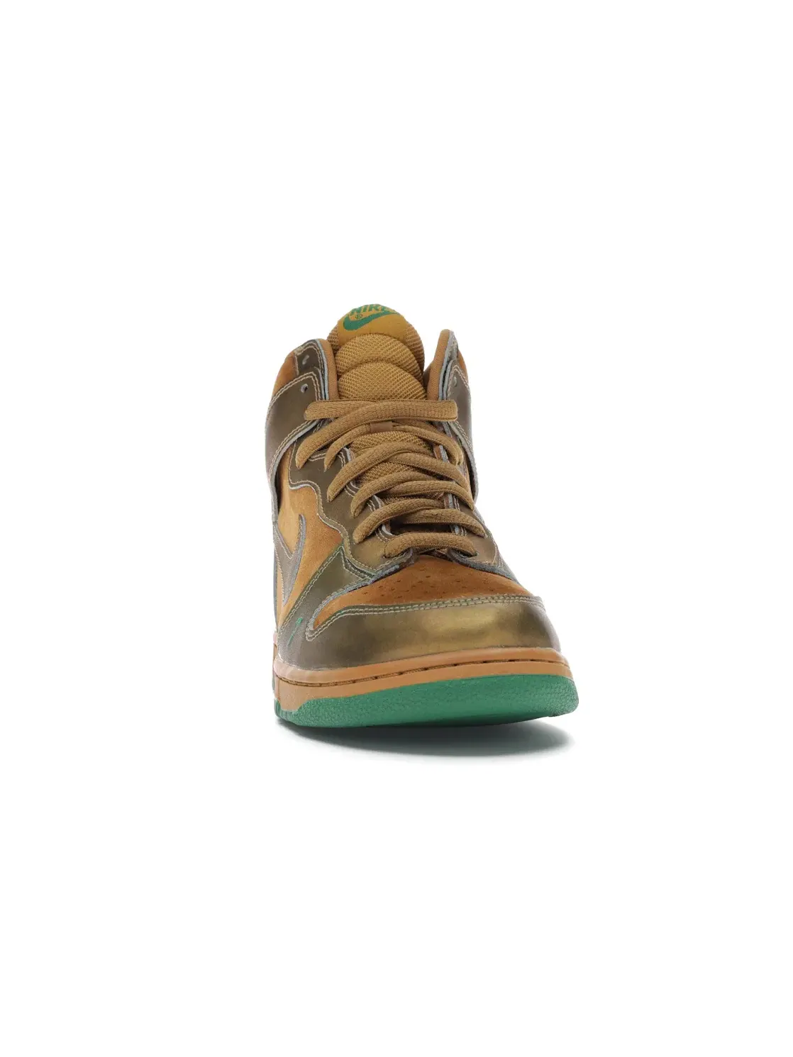 Мужские кроссовки с высоким верхом Nike SB Dunk High Lucky 7 Nike — изображение 2 из 4, металлик золотистый