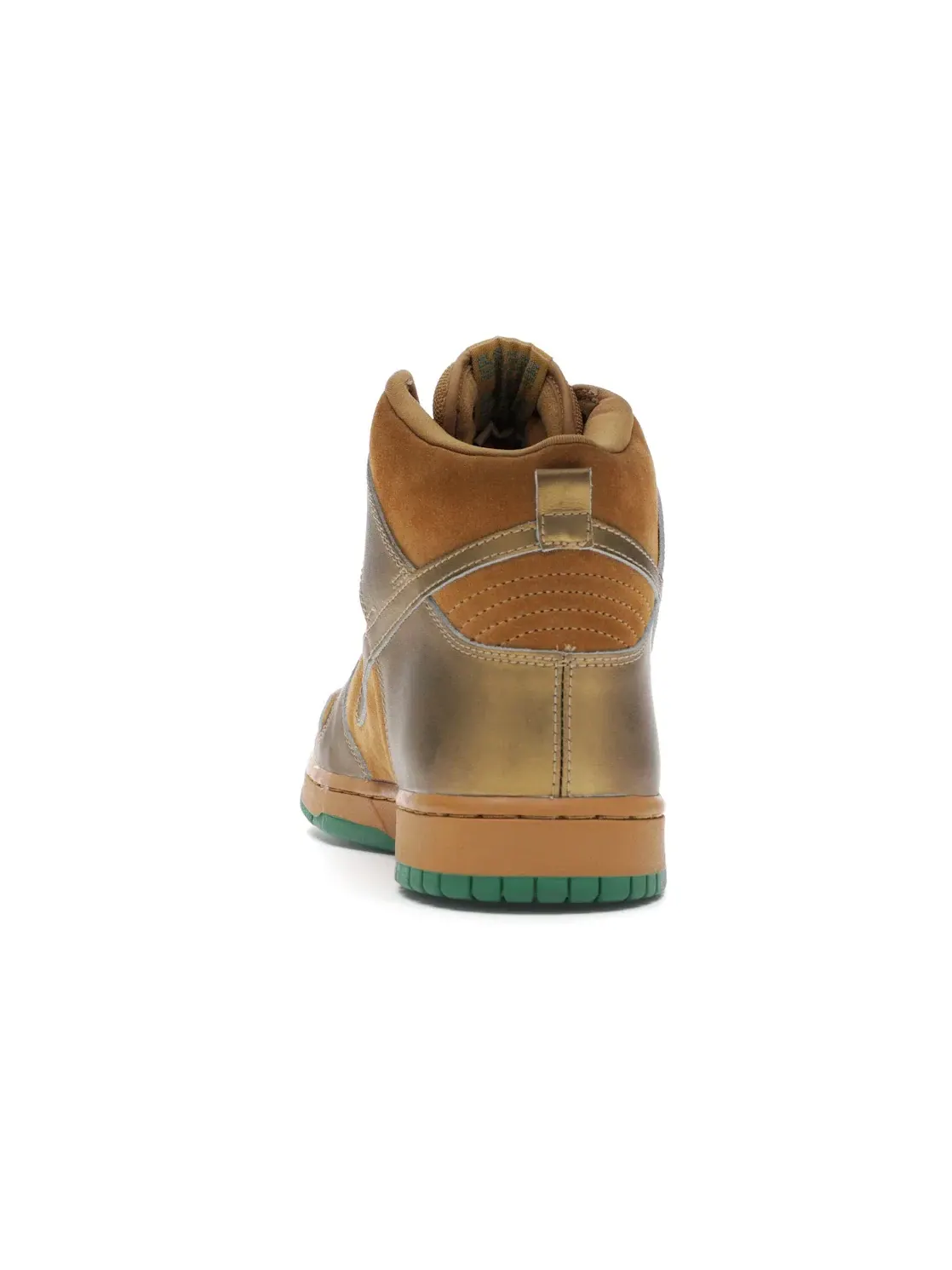 Мужские кроссовки с высоким верхом Nike SB Dunk High Lucky 7 Nike — изображение 4 из 4, металлик золотистый