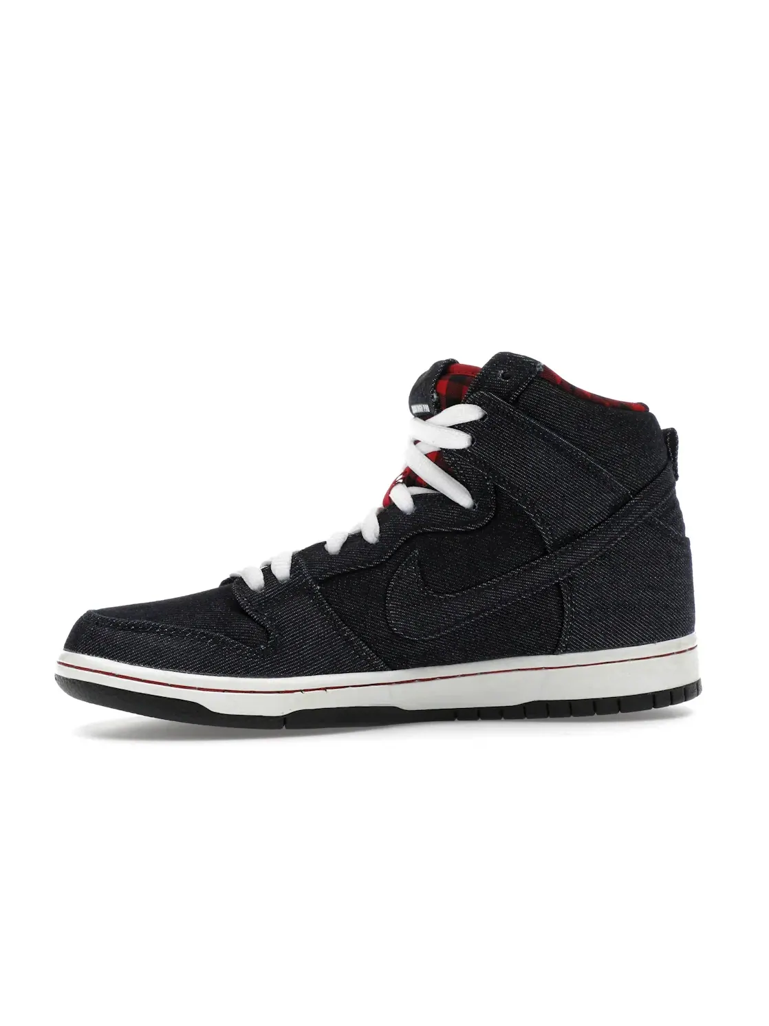 Мужские кроссовки для скейтбординга Nike SB Dunk High — изображение 3 из 4, темный/темный-белый