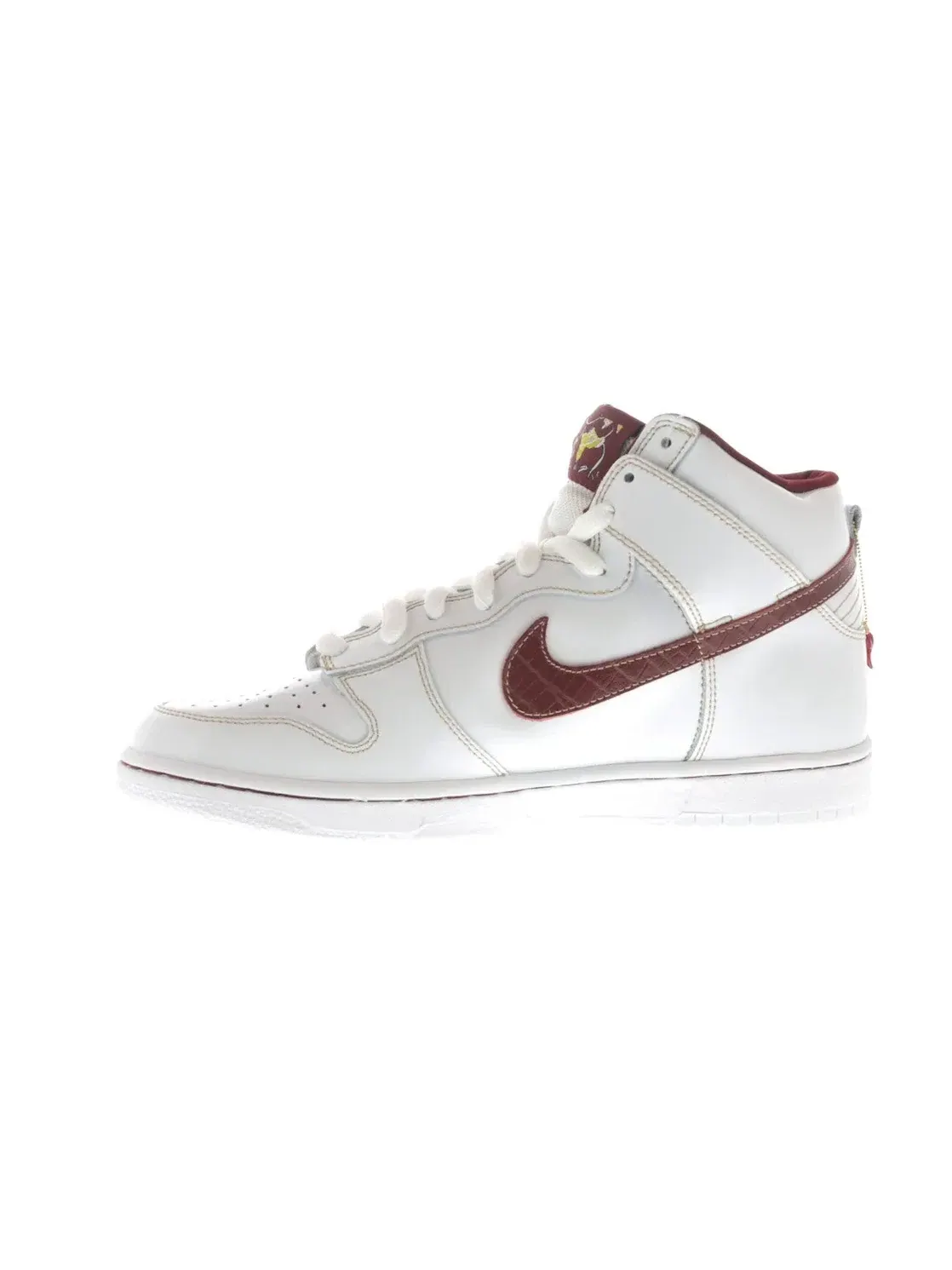 Мужские кроссовки Nike SB Dunk High Mafia Pack — изображение 3 из 4, белый красный