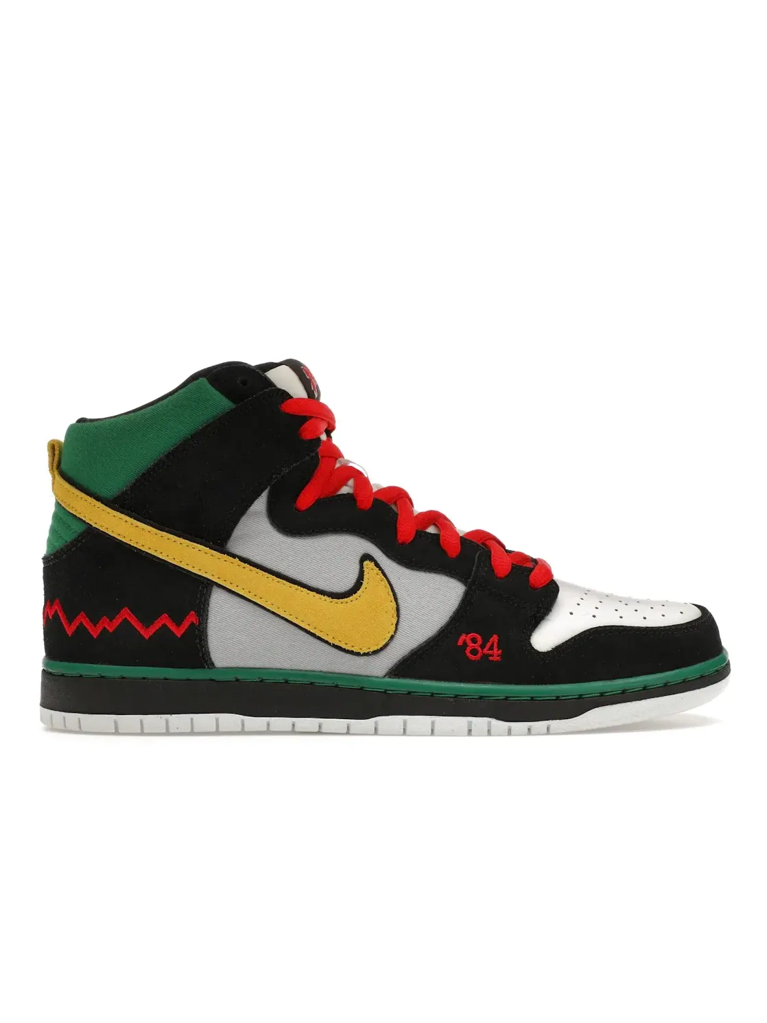 Мужские кроссовки высокие Nike SB Dunk High — изображение 1 из 4, черный/-серый