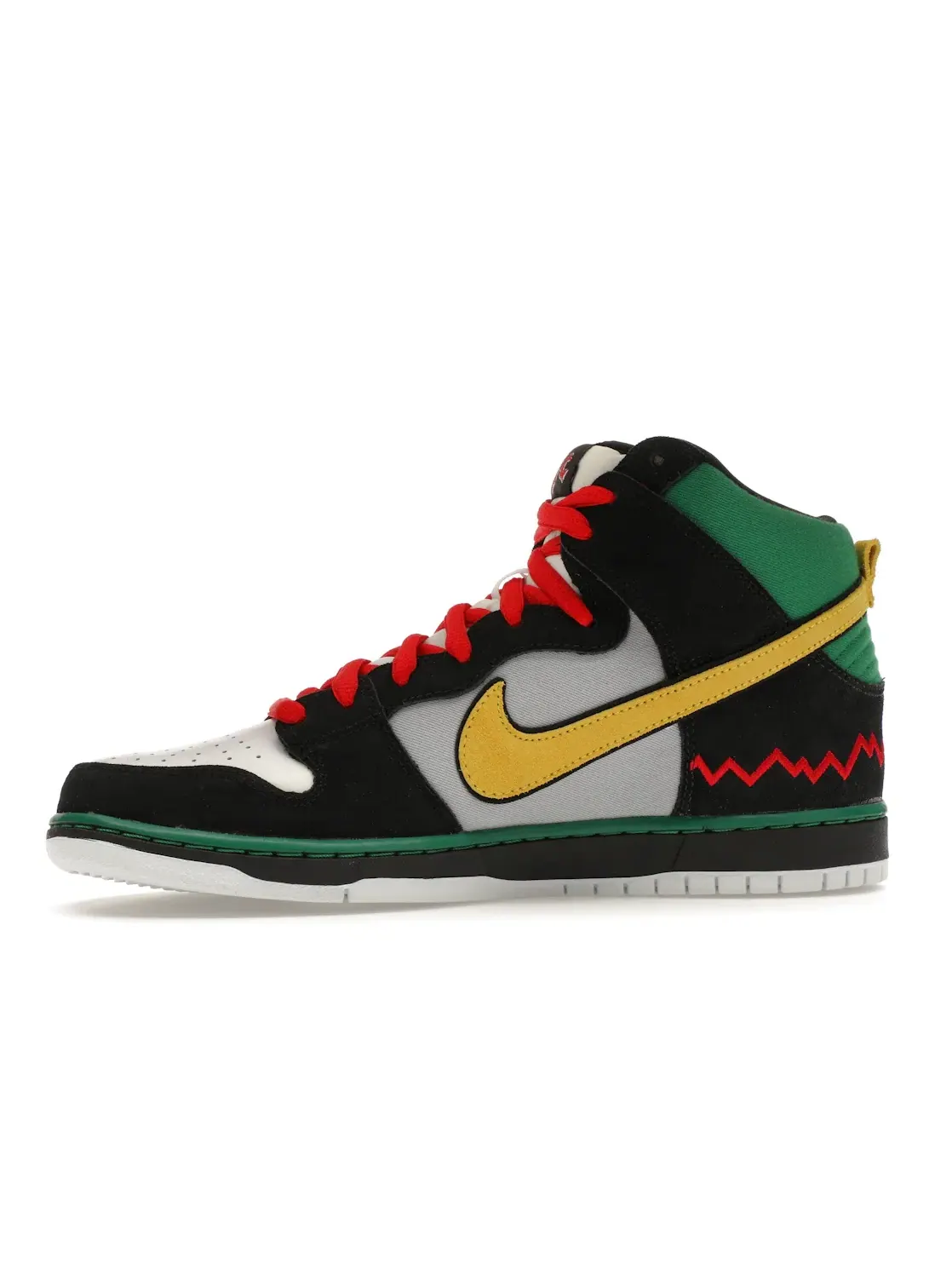 Мужские кроссовки высокие Nike SB Dunk High — изображение 3 из 4, черный/-серый