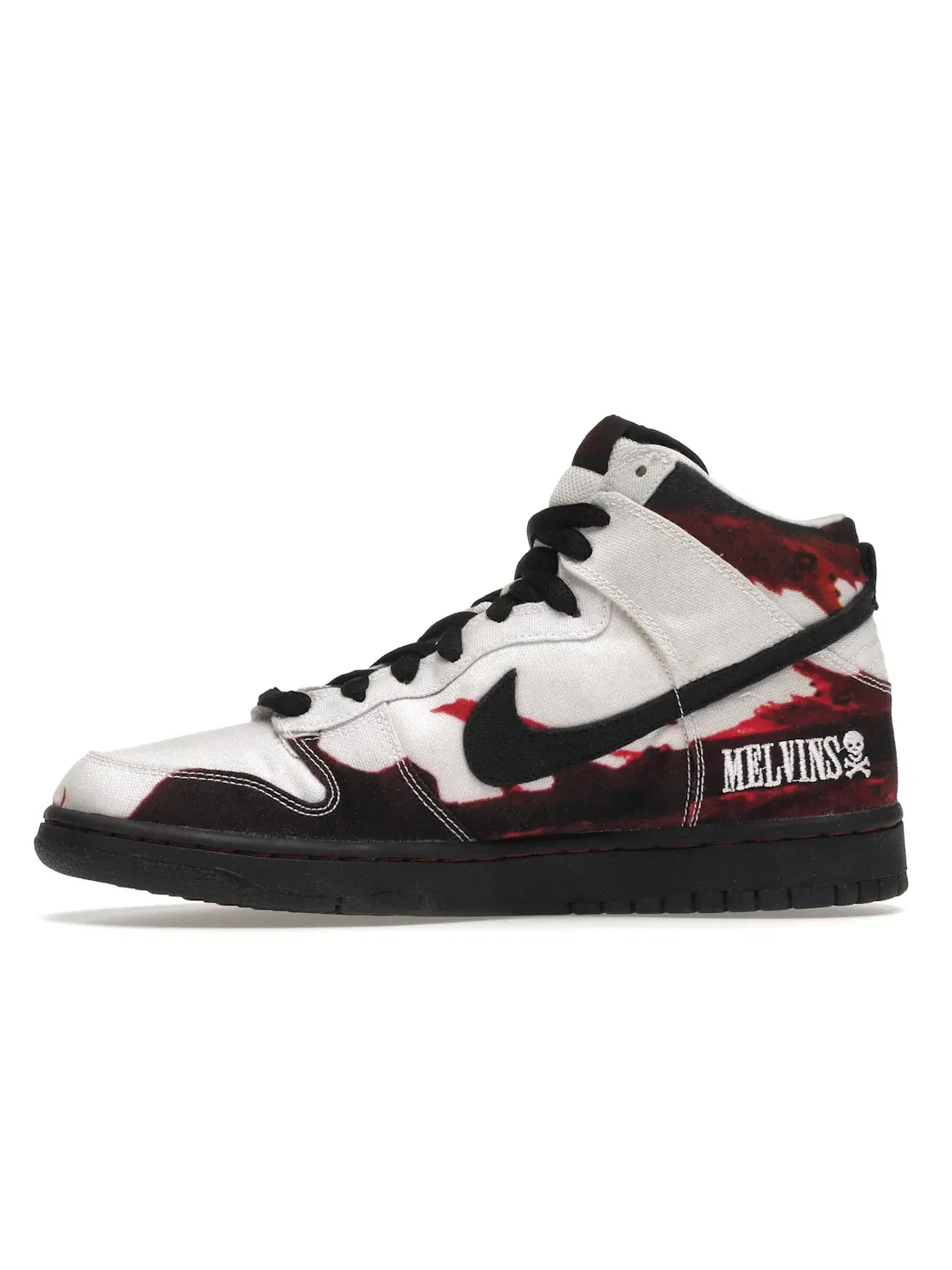 Мужские кроссовки высокие Nike SB Dunk High Nike — изображение 3 из 4, белый/черный