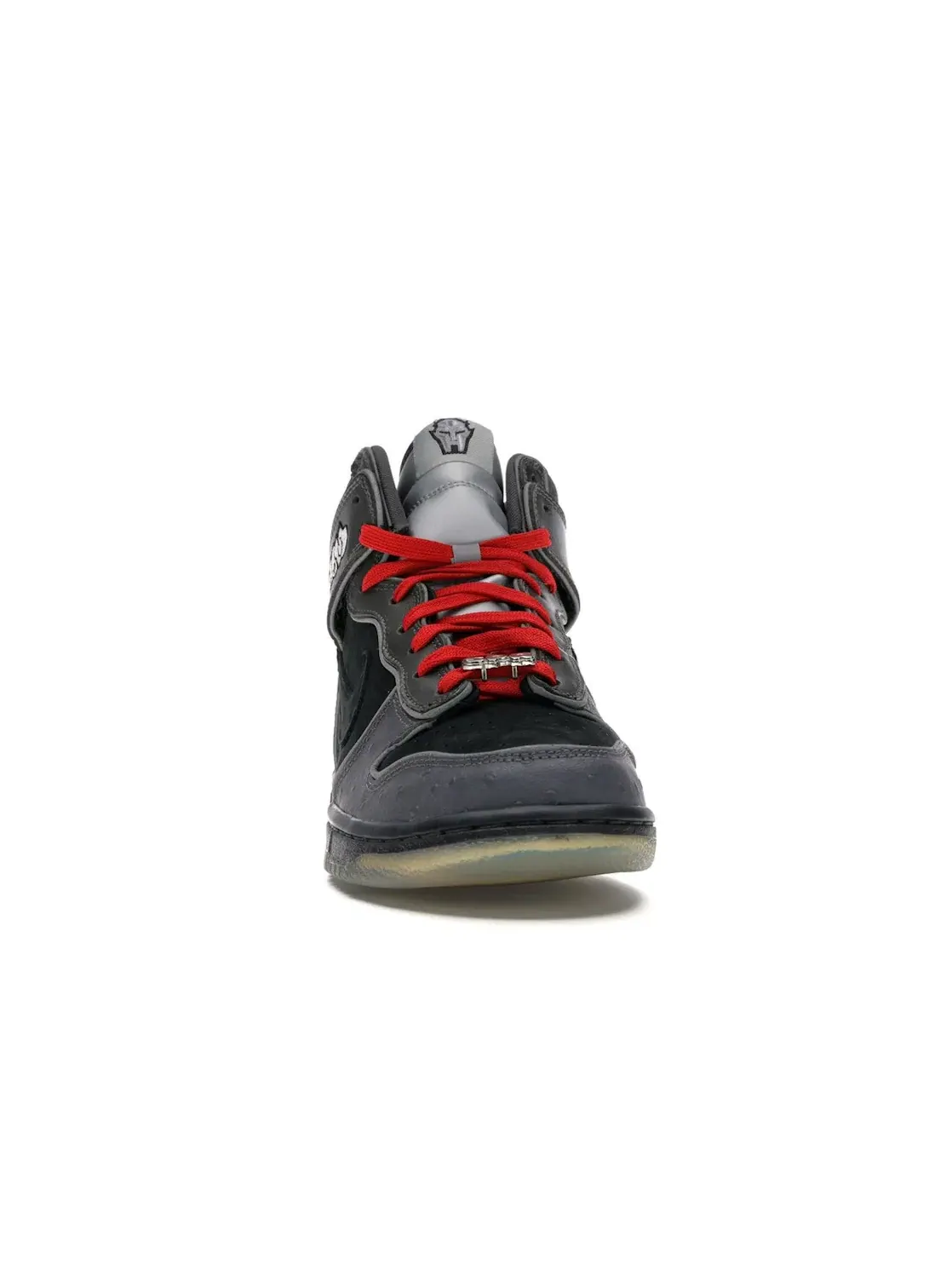 Мужские кроссовки высокие с принтом Nike SB Dunk High MF Doom Nike — изображение 2 из 4, черный/черный
