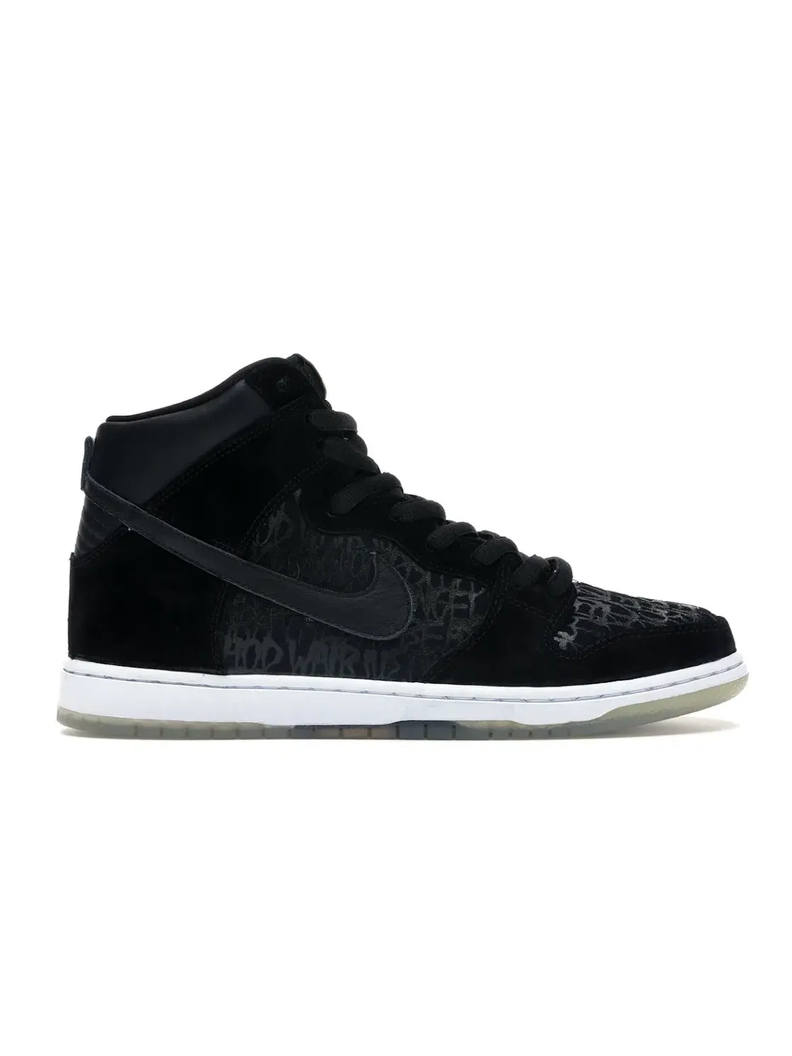 Мужские кроссовки высокие Nike SB Dunk High Neckface — изображение 1 из 4, черный/черный