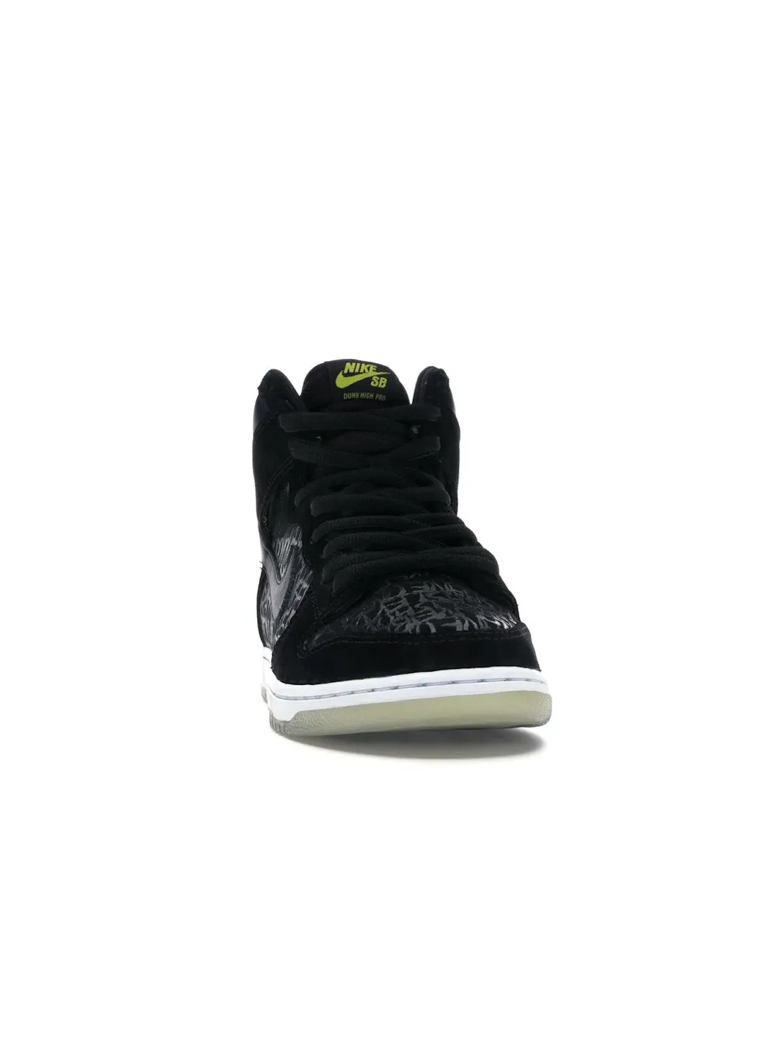 Мужские кроссовки высокие Nike SB Dunk High Neckface — изображение 2 из 4, черный/черный