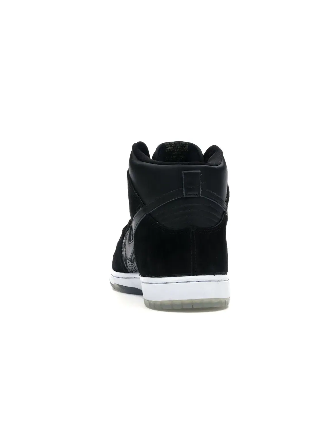 Мужские кроссовки высокие Nike SB Dunk High Neckface — изображение 4 из 4, черный/черный