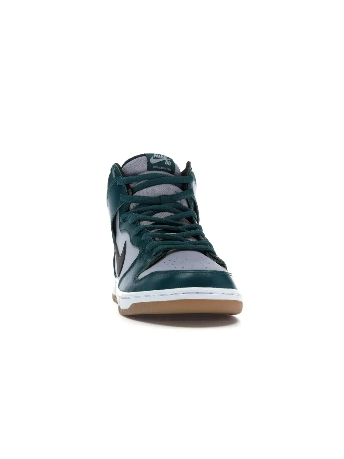 Мужские кроссовки высокие Nike SB Dunk High — изображение 2 из 4, темный/серый-черный