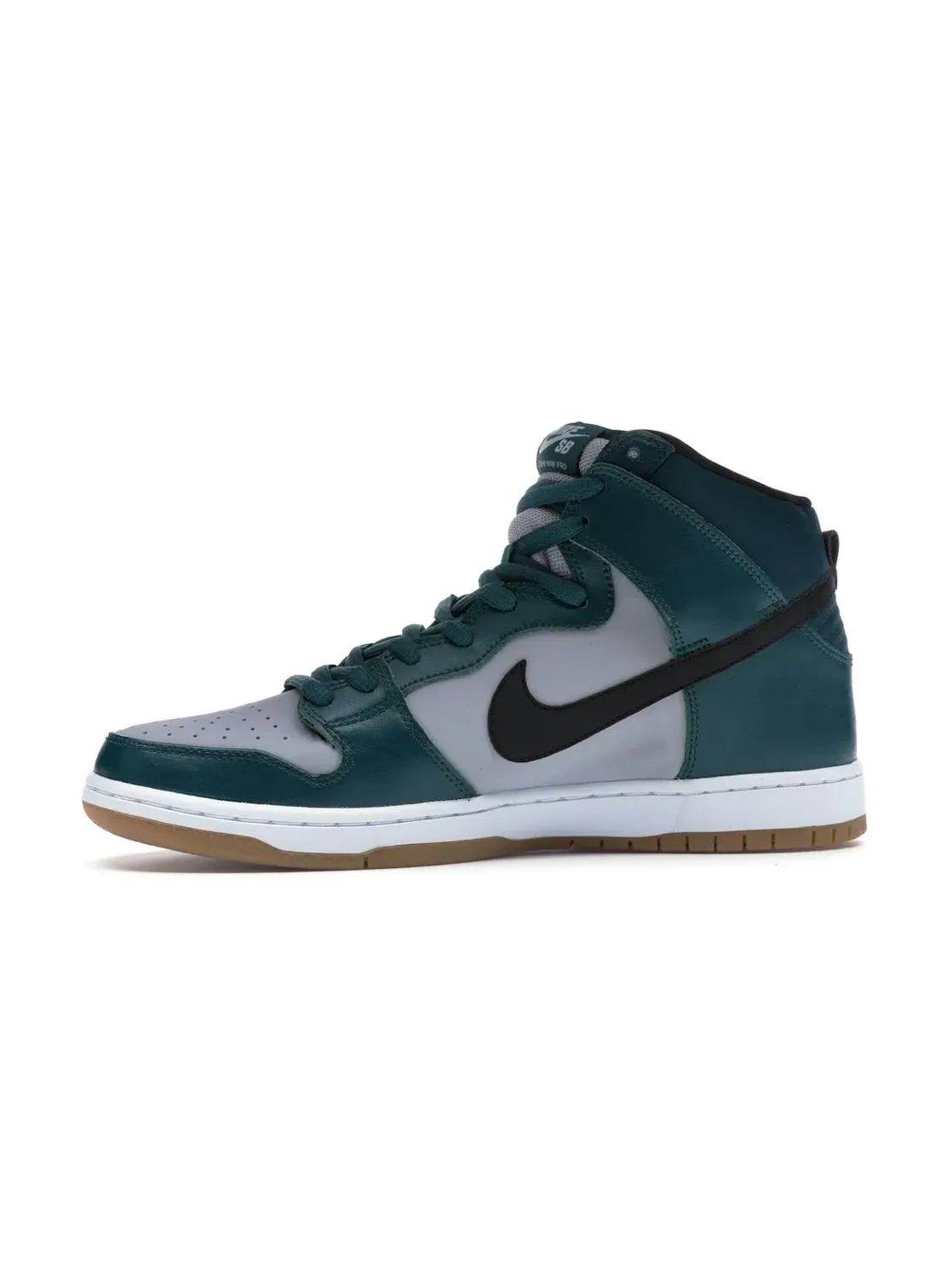 Мужские кроссовки высокие Nike SB Dunk High — изображение 3 из 4, темный/серый-черный