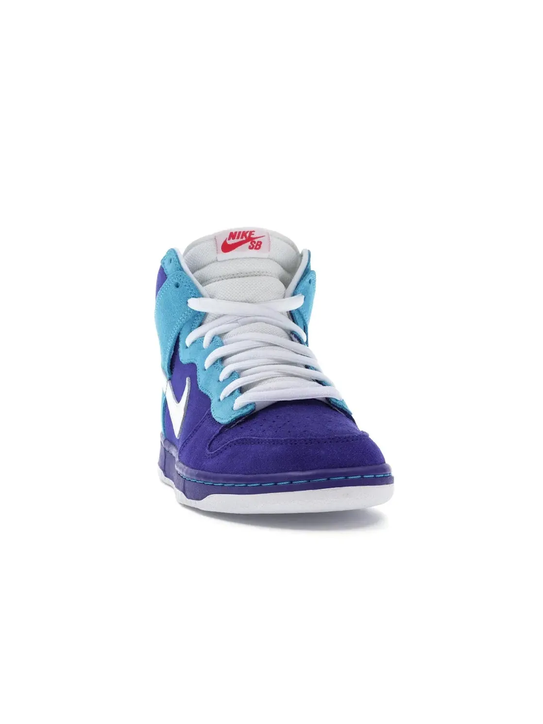 Мужские кроссовки высокие Nike SB Dunk High — изображение 2 из 4, синий/белый-синий
