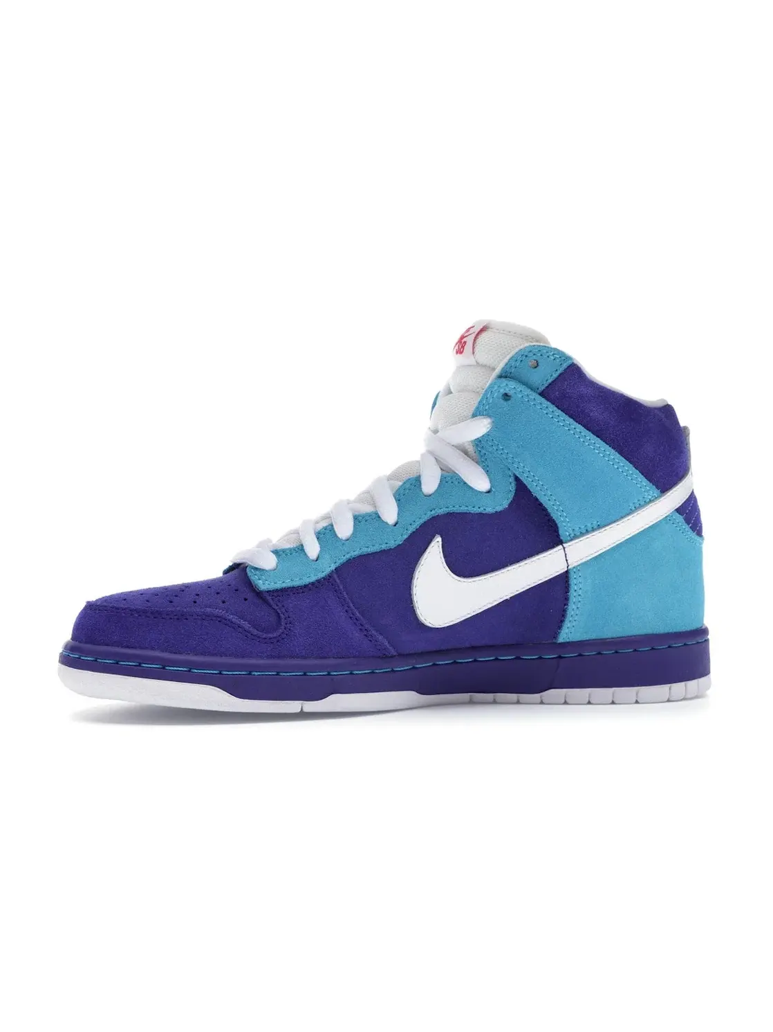 Мужские кроссовки высокие Nike SB Dunk High — изображение 3 из 4, синий/белый-синий