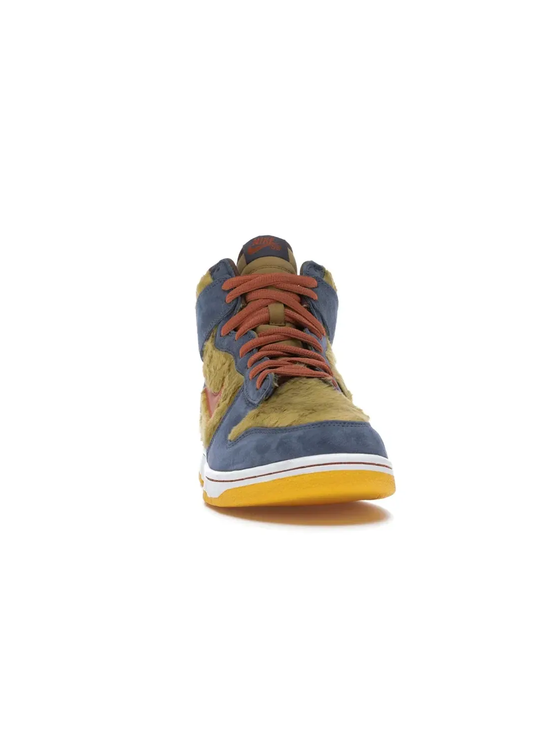 Мужские кроссовки Nike SB Dunk High, Light Umber/Hot House — изображение 2 из 4