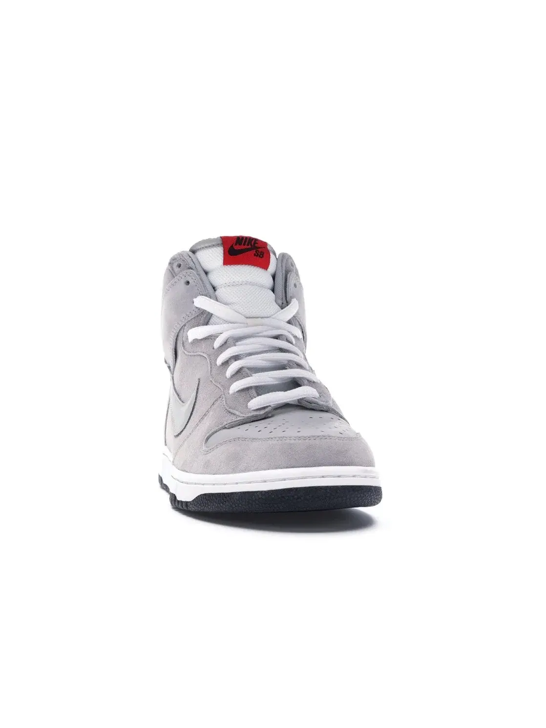 Мужские кроссовки высокие Nike SB Dunk High Pee Wee Herman — изображение 2 из 4, серый/серый