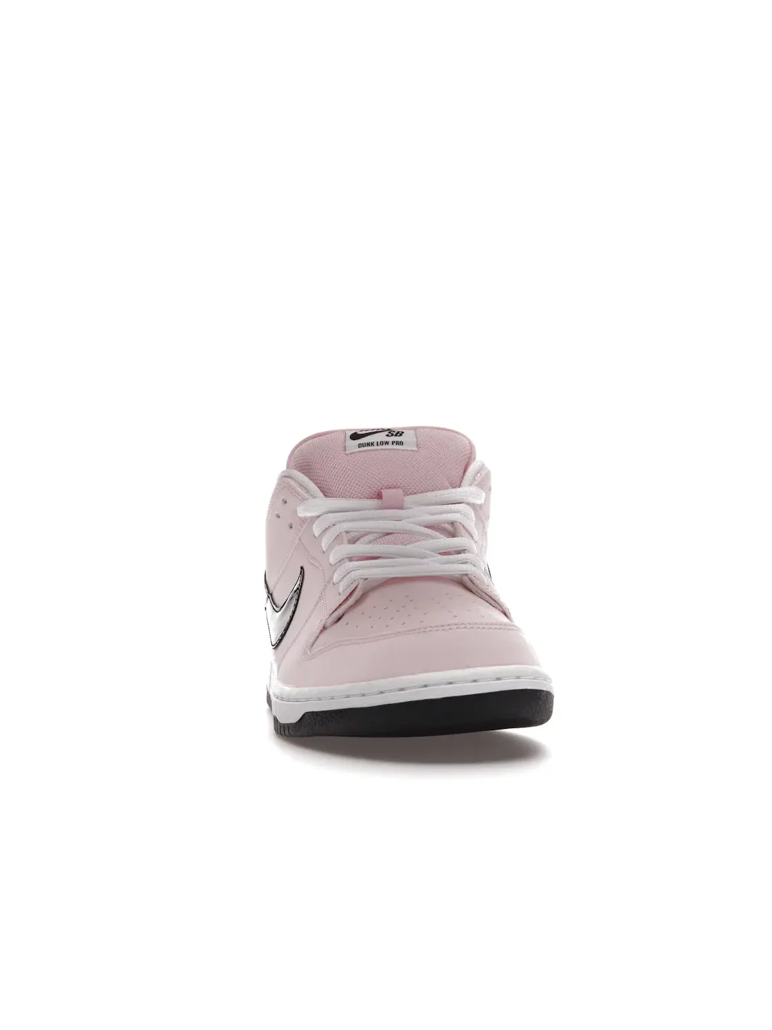 Мужские кроссовки Nike SB Dunk Low с принтом Nike — изображение 2 из 4, розовый/черный-белый