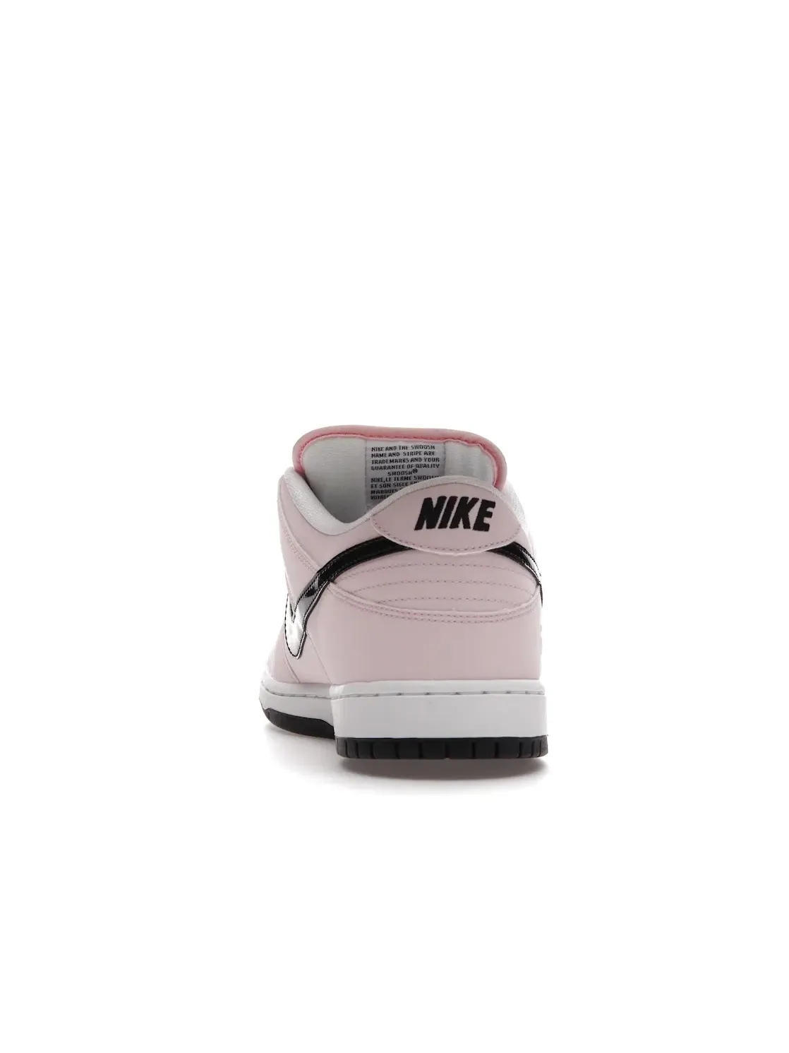 Мужские кроссовки Nike SB Dunk Low с принтом Nike — изображение 4 из 4, розовый/черный-белый